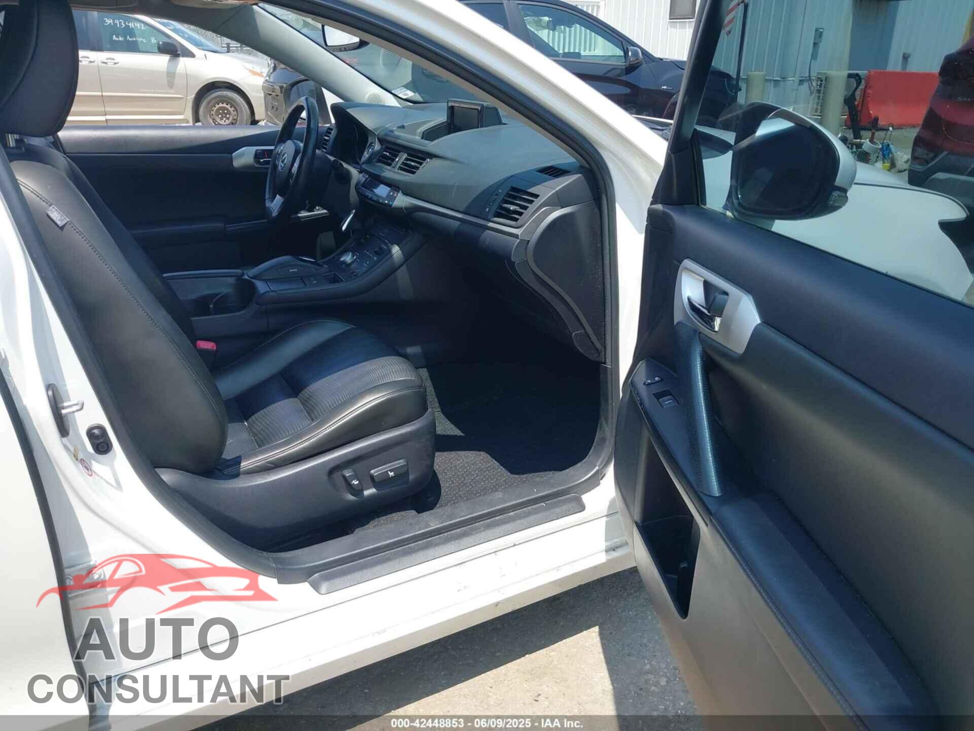 LEXUS CT 200H 2013 - JTHKD5BH9D2171433