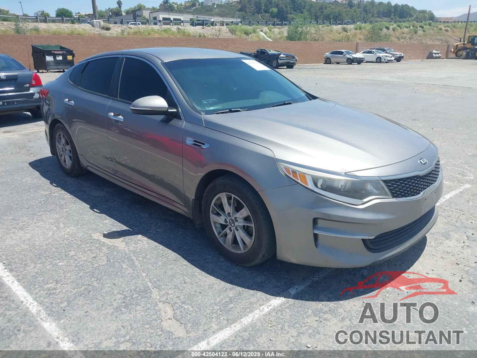 KIA OPTIMA 2016 - 5XXGT4L30GG052644
