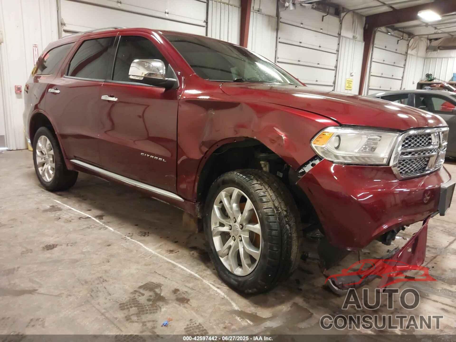 DODGE DURANGO 2017 - 1C4RDJEG0HC762052