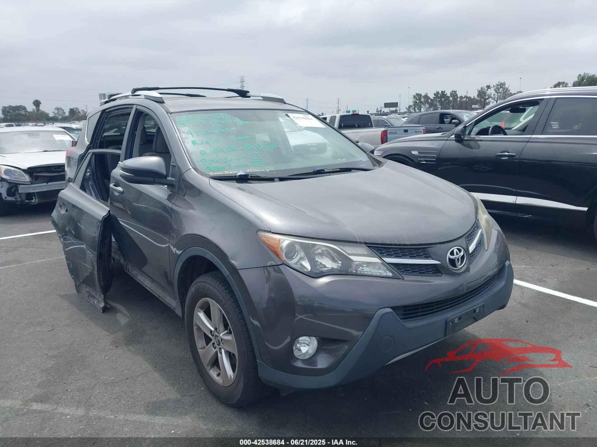 TOYOTA RAV4 2015 - 2T3WFREV1FW184645