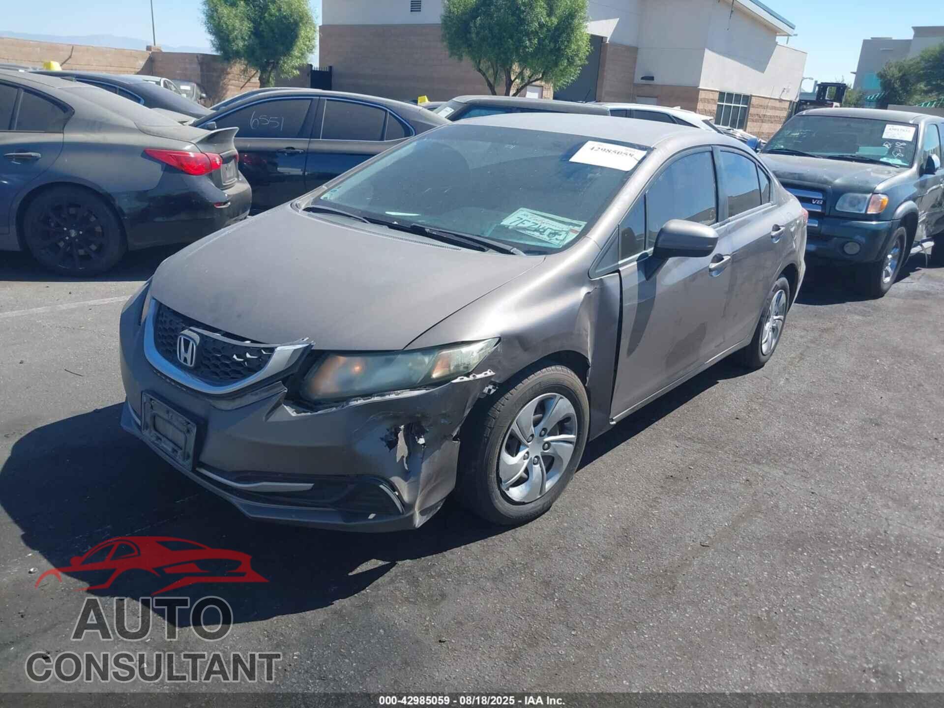 HONDA CIVIC 2014 - 19XFB2F59EE254470
