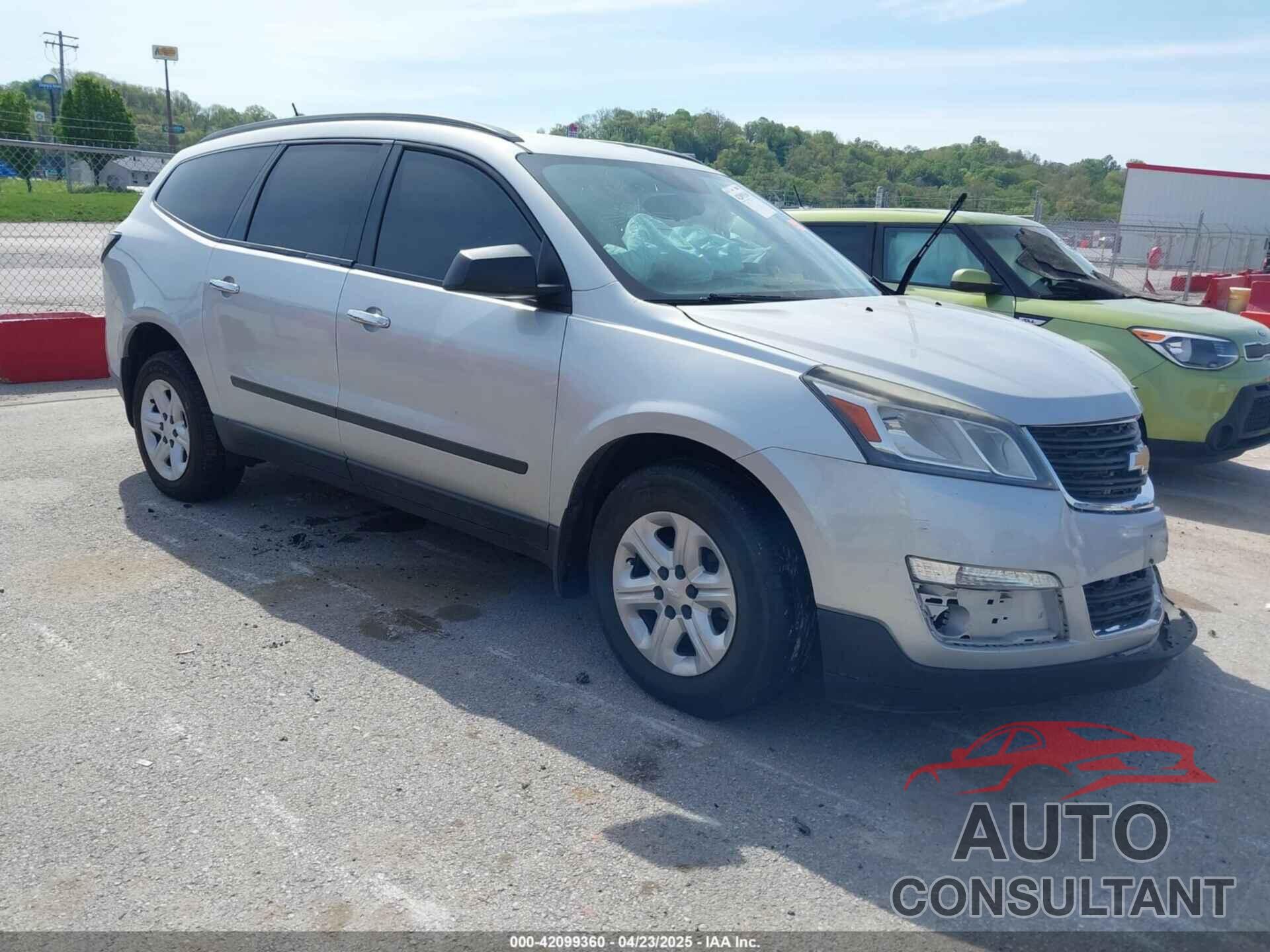 CHEVROLET TRAVERSE 2016 - 1GNKRFED2GJ148210