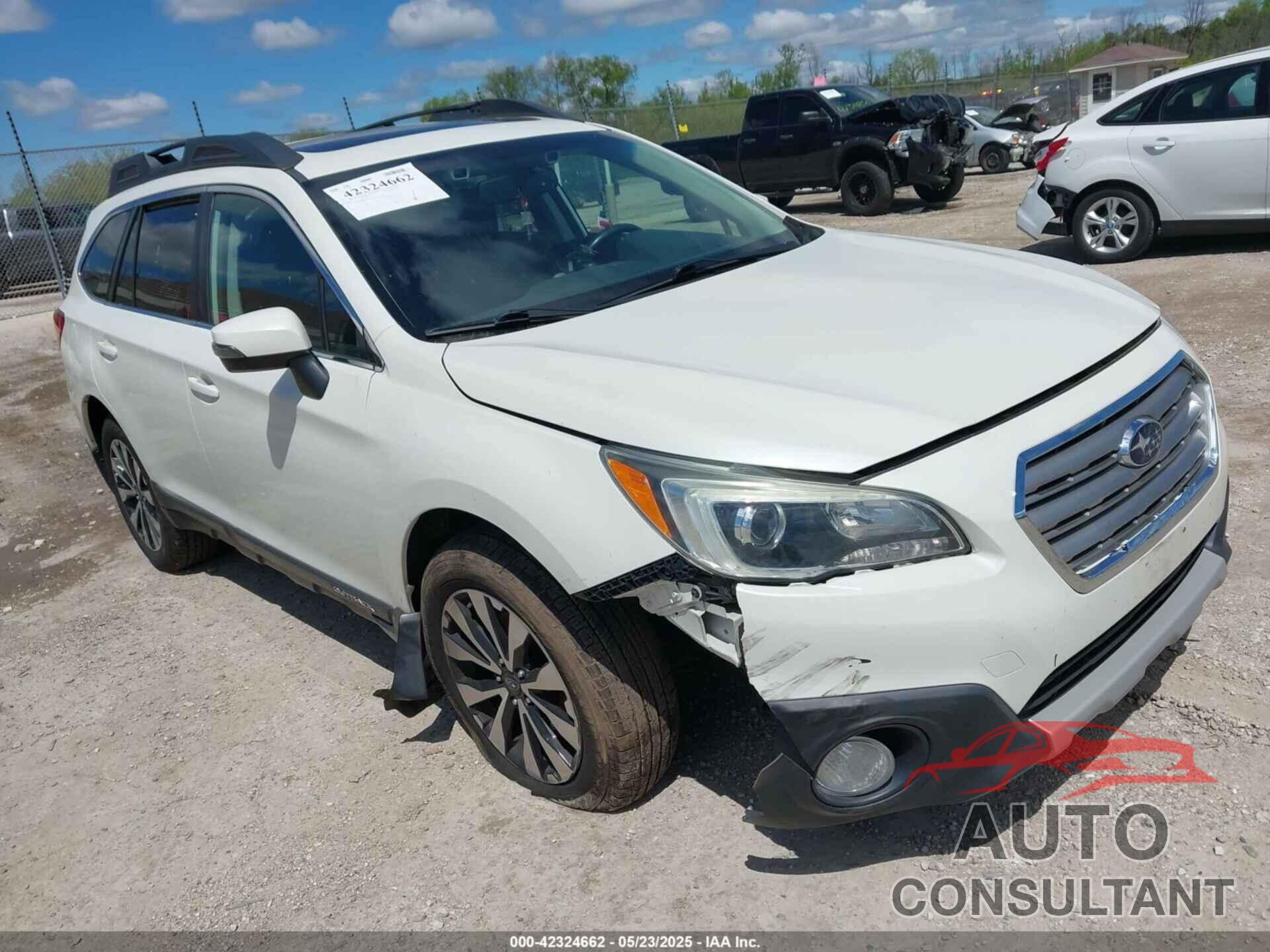 SUBARU OUTBACK 2015 - 4S4BSENC5F3312546