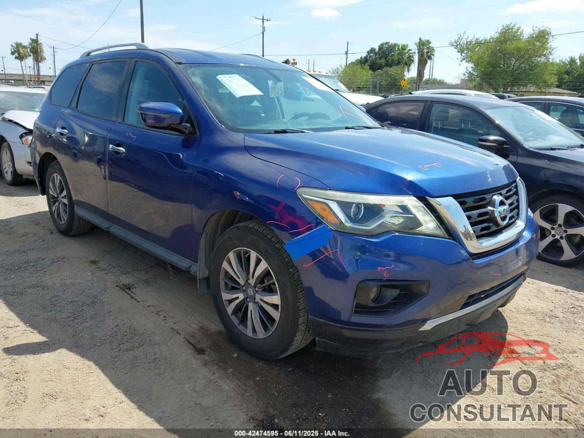 NISSAN PATHFINDER 2017 - 5N1DR2MN6HC633004