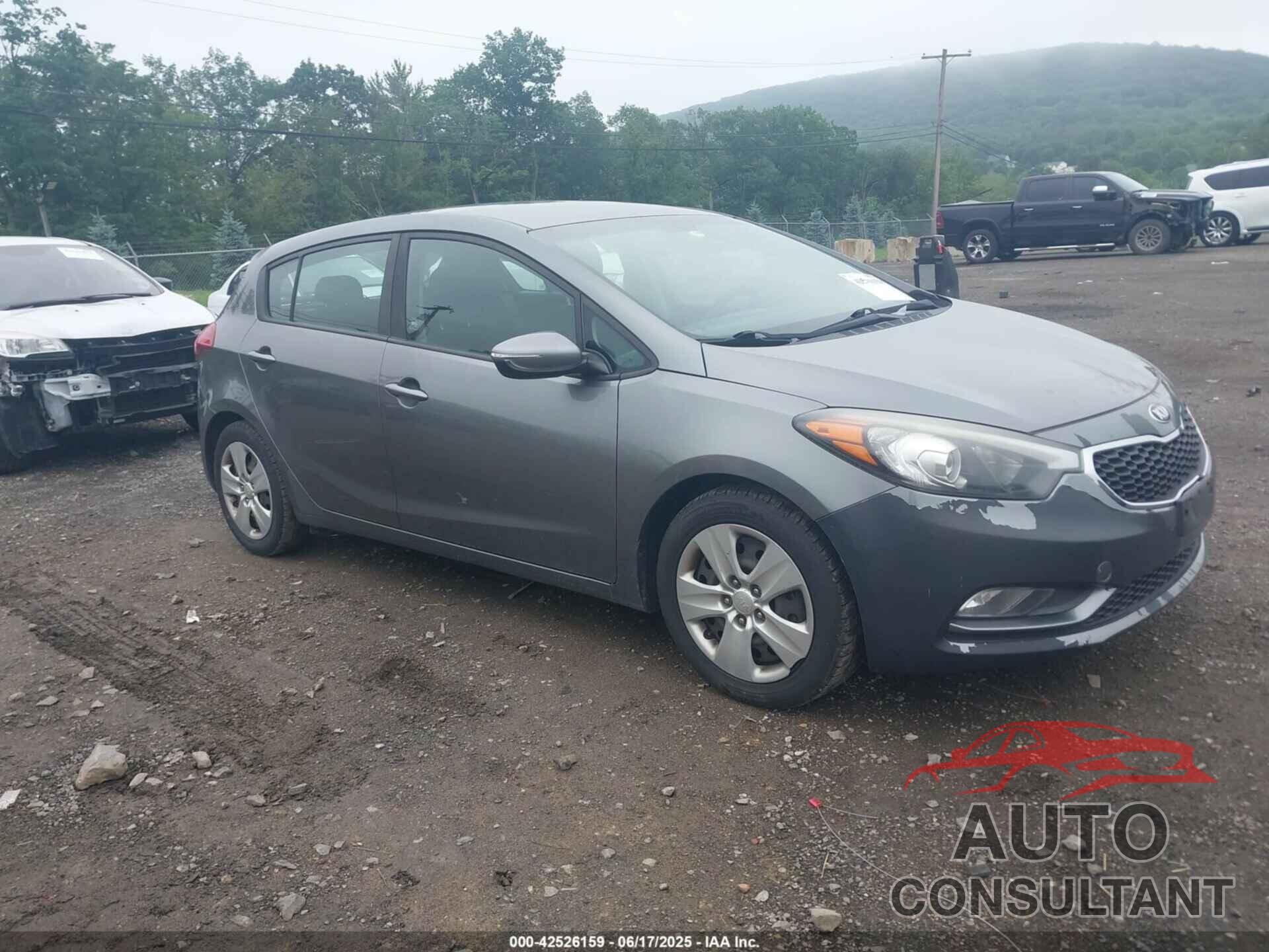 KIA FORTE 2016 - KNAFK5A86G5583965
