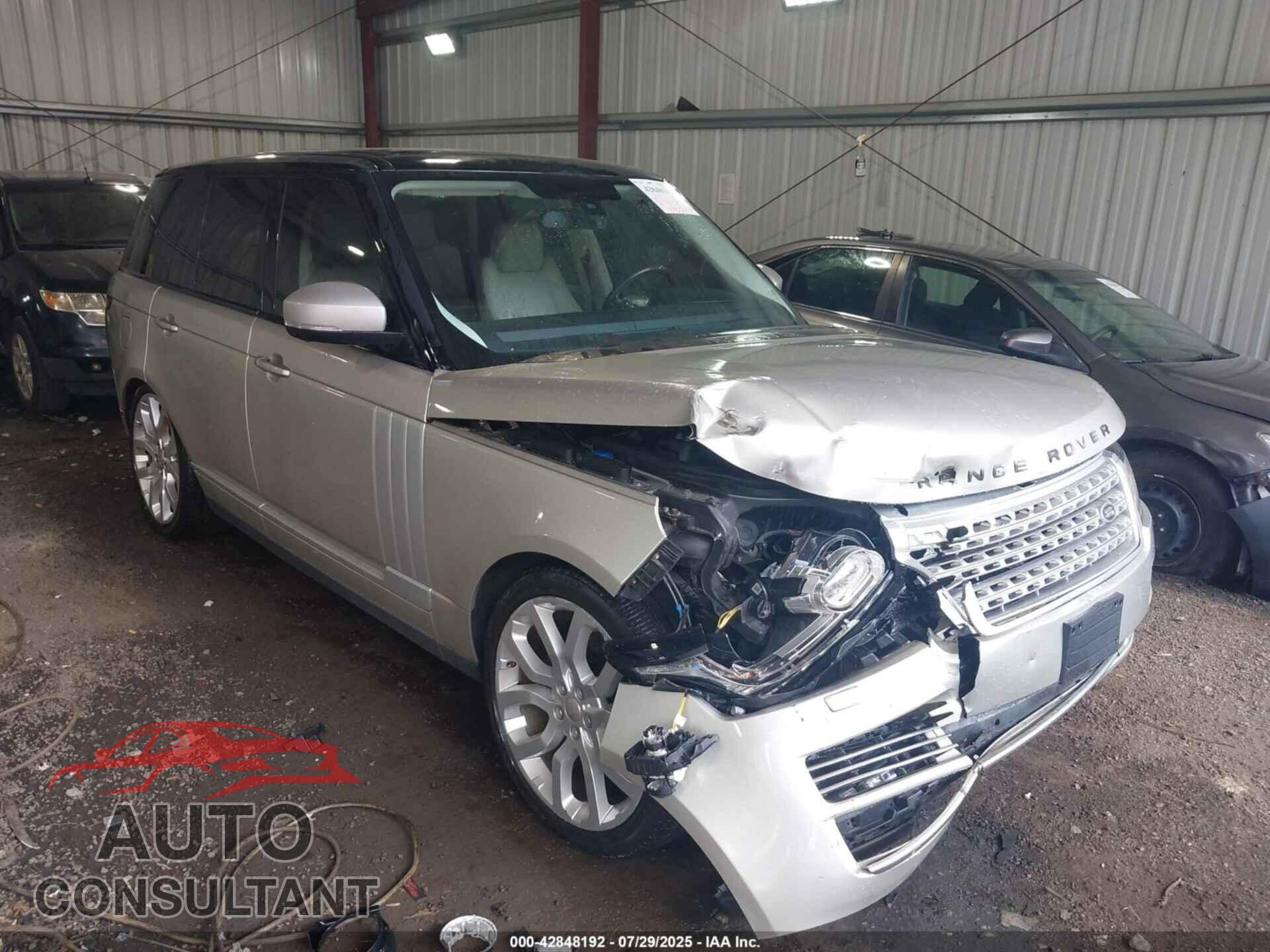 LAND ROVER RANGE ROVER 2015 - SALGS2VF2FA205395