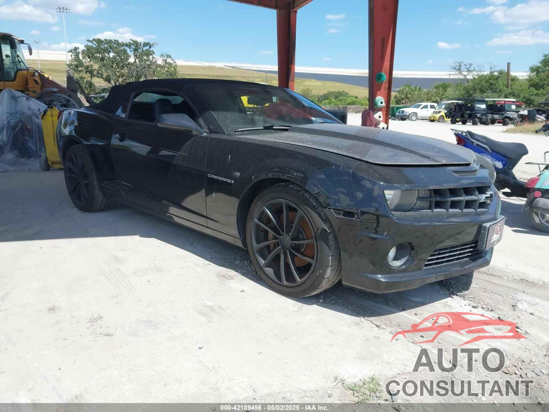 CHEVROLET CAMARO 2012 - 2G1FT3DW4C9105841