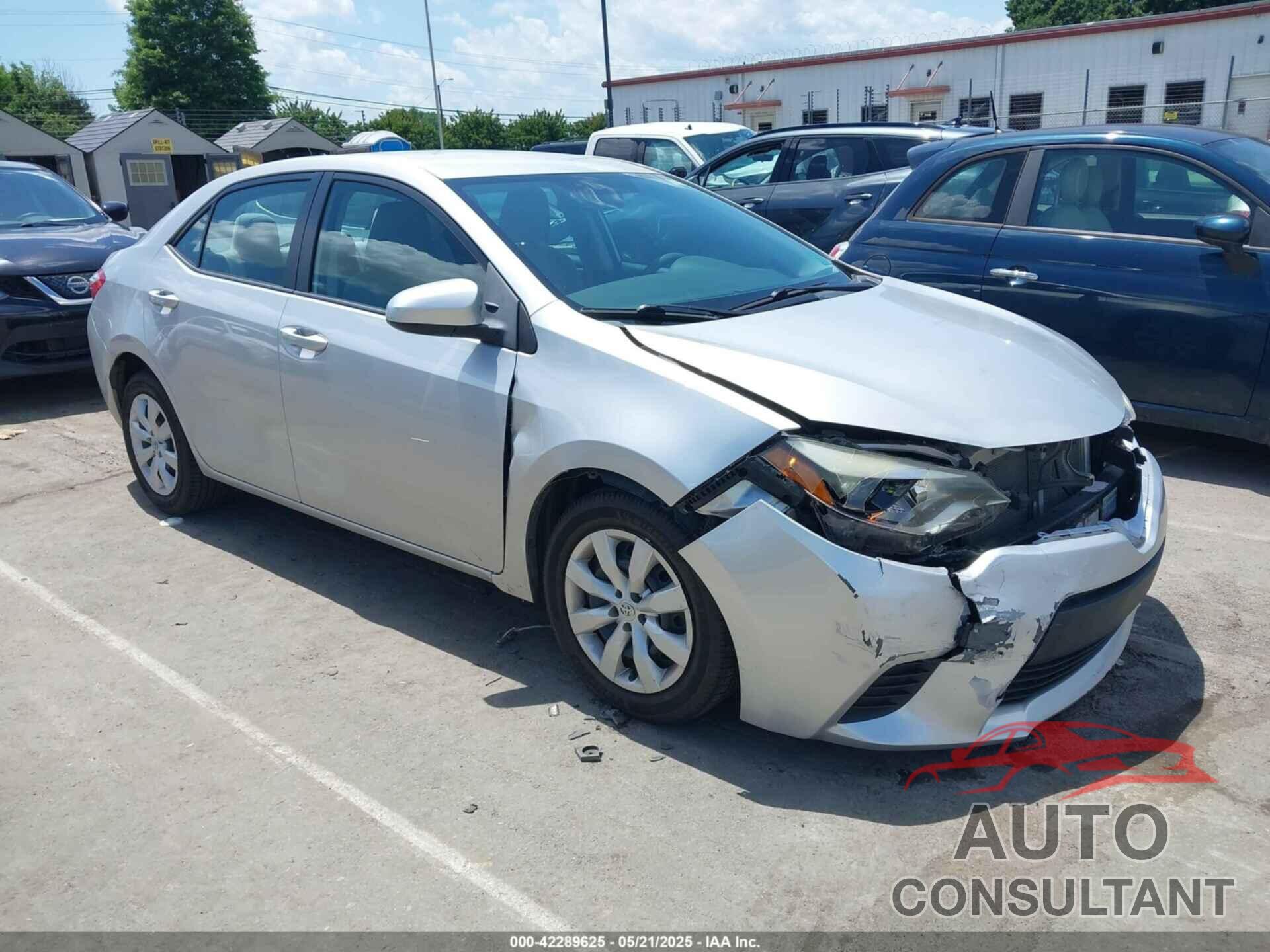 TOYOTA COROLLA 2014 - 5YFBURHE1EP079368