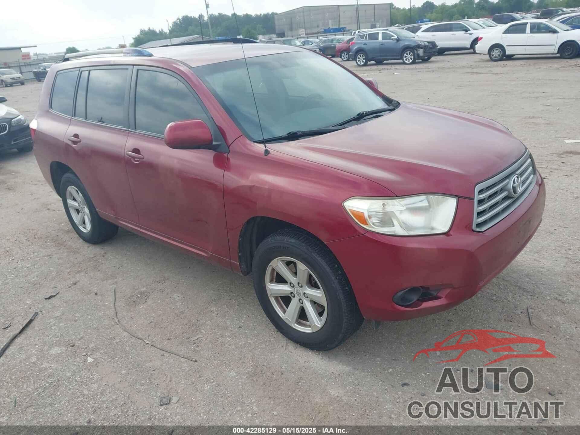 TOYOTA HIGHLANDER 2009 - JTEDS41A792073664