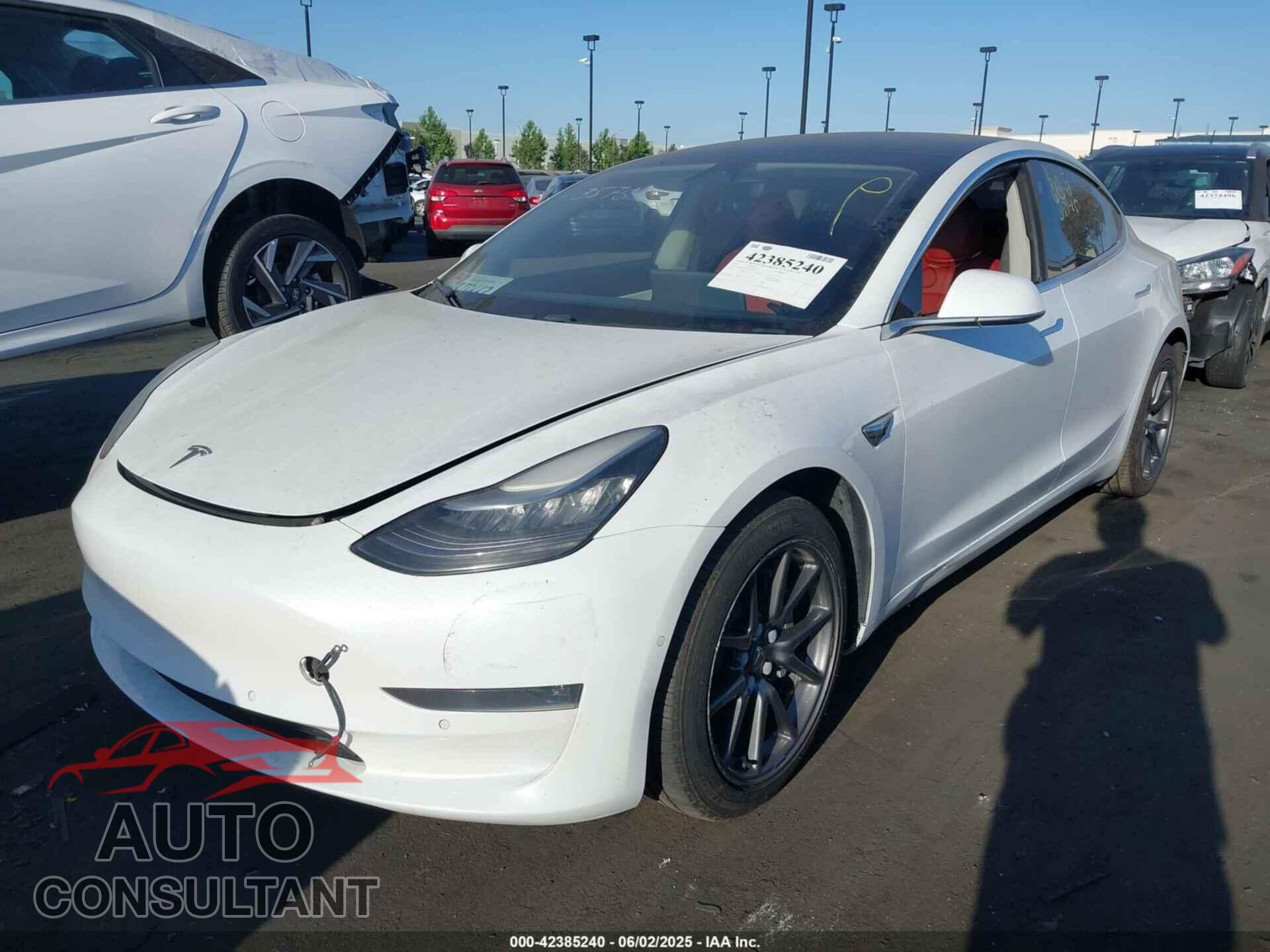 TESLA MODEL 3 2019 - 5YJ3E1EB5KF213576