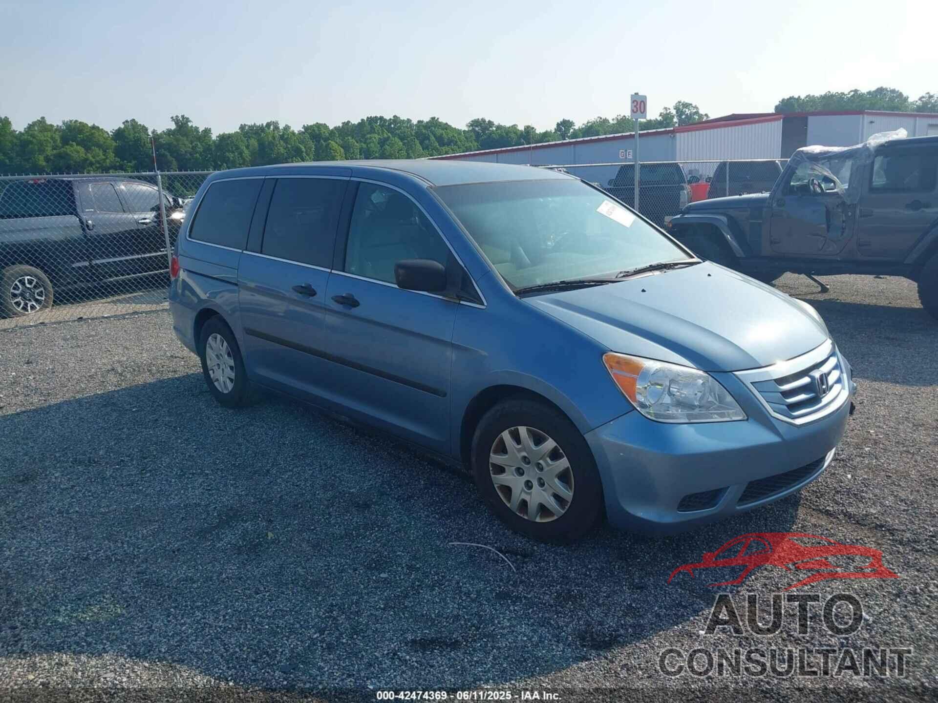 HONDA ODYSSEY 2010 - 5FNRL3H27AB089137