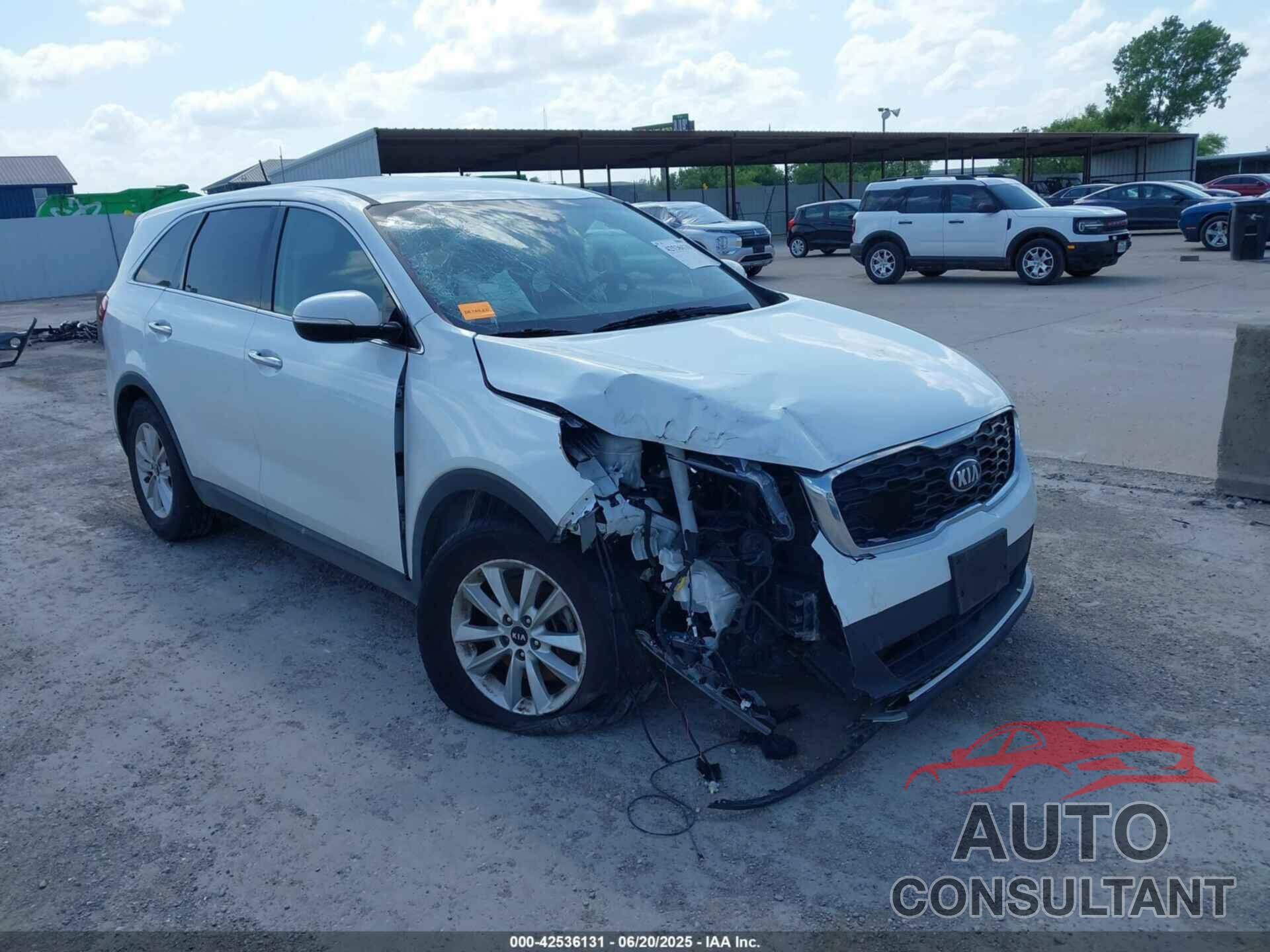 KIA SORENTO 2020 - 5XYPG4A37LG699314