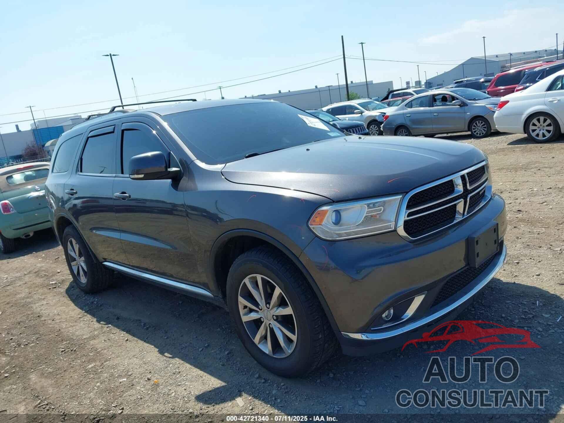 DODGE DURANGO 2016 - 1C4RDJDG0GC455660