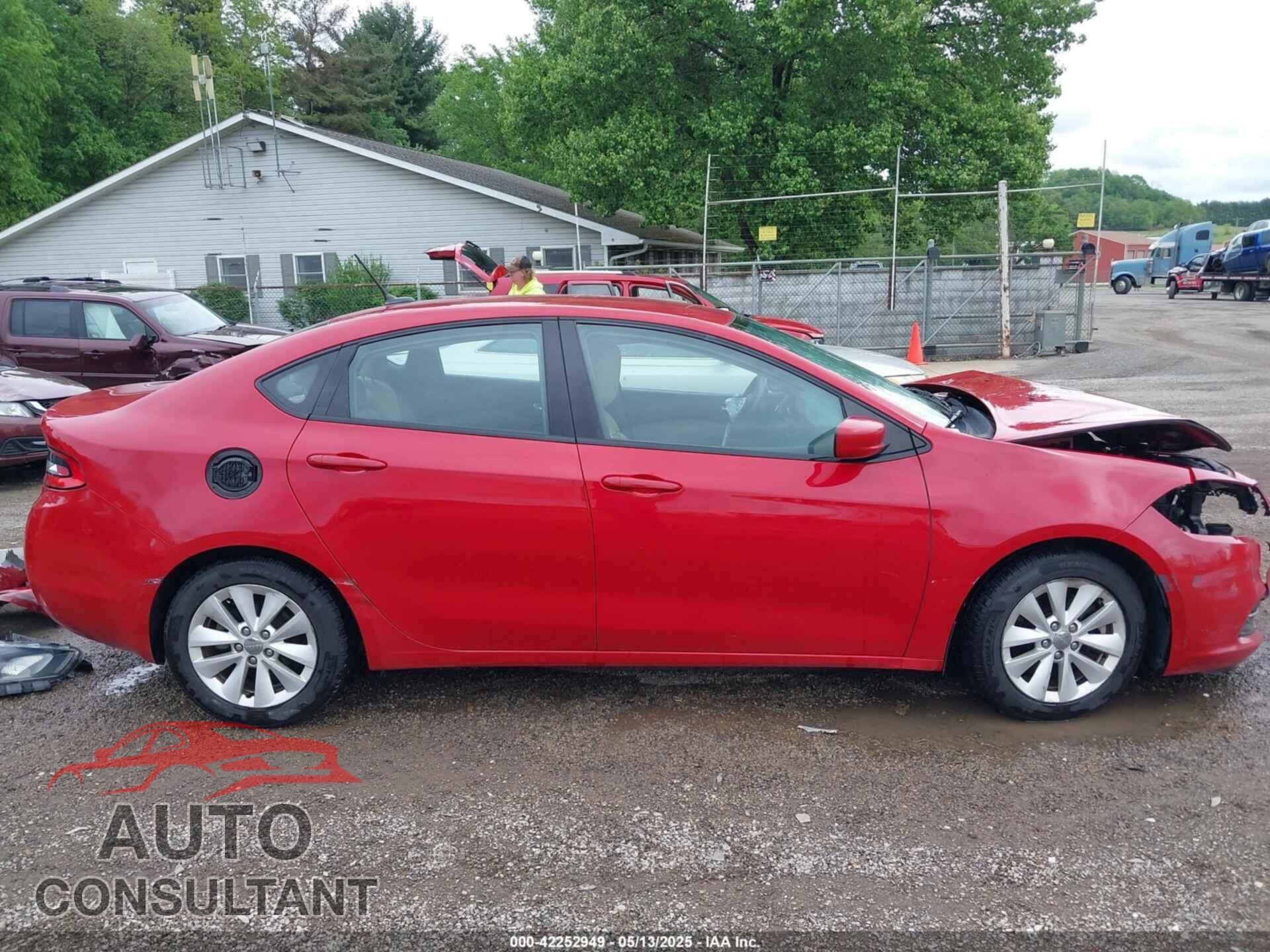 DODGE DART 2014 - 1C3CDFBBXED920516