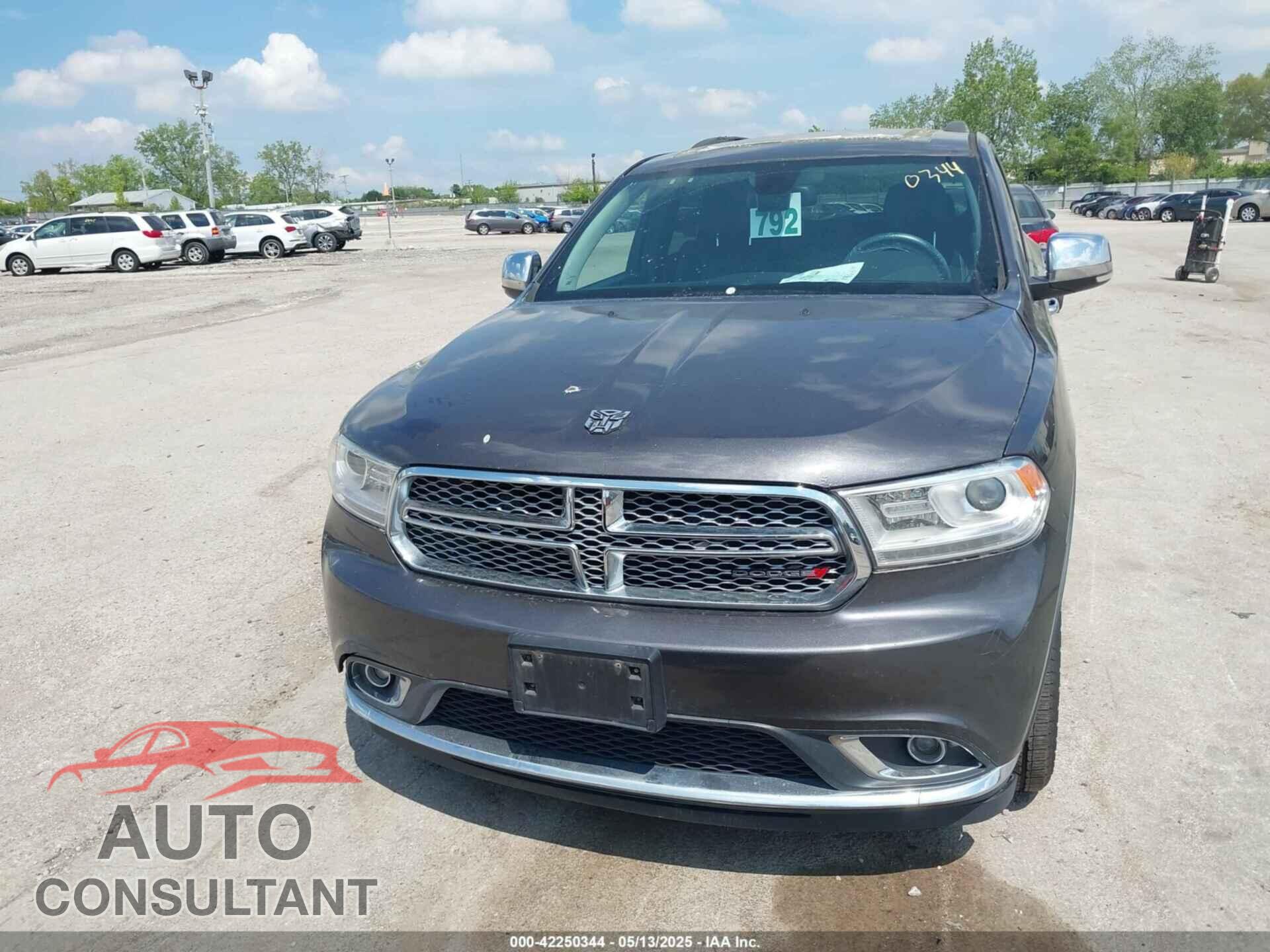 DODGE DURANGO 2014 - 1C4RDJEG0EC978611