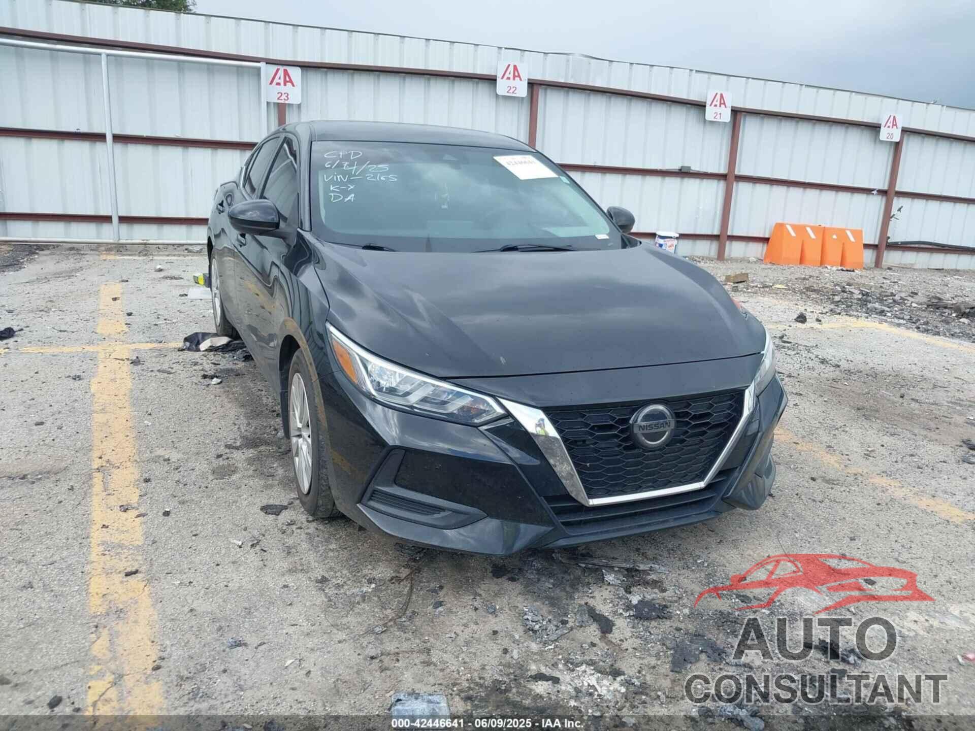 NISSAN SENTRA 2021 - 3N1AB8BV6MY242165