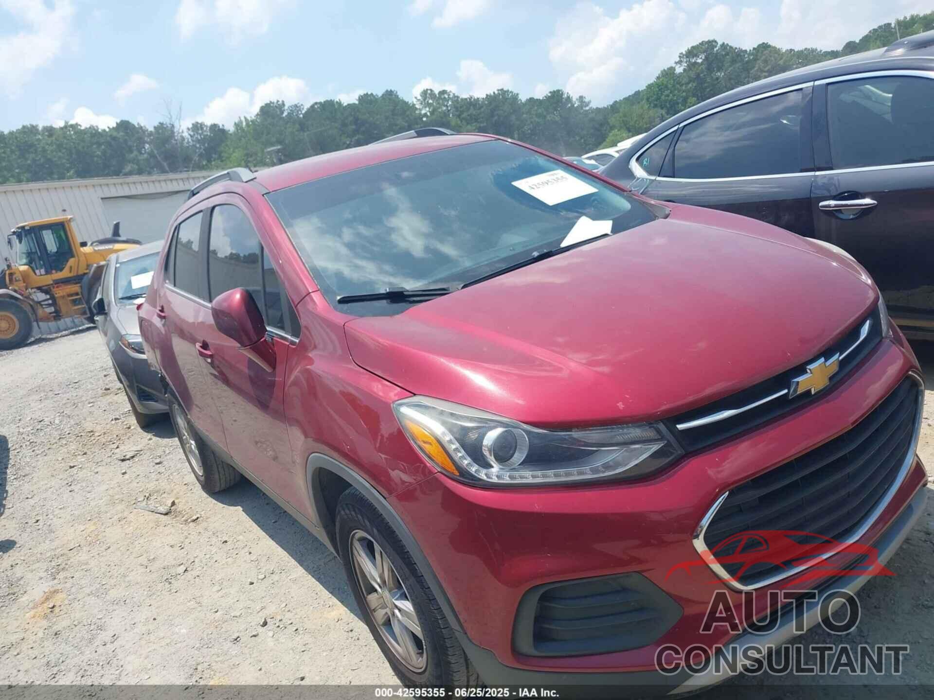 CHEVROLET TRAX 2018 - 3GNCJLSB4JL333906