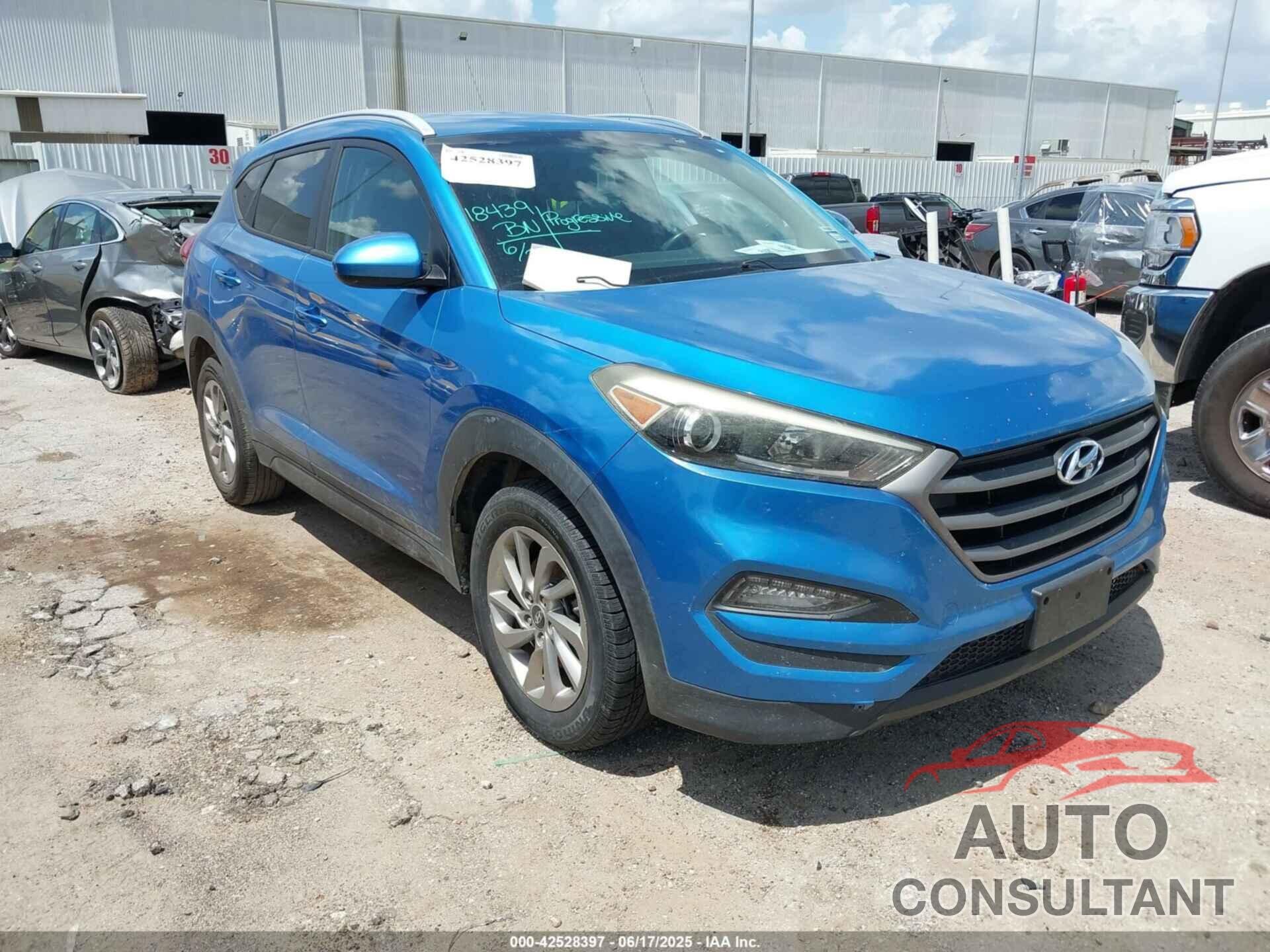 HYUNDAI TUCSON 2016 - KM8J33A47GU070303