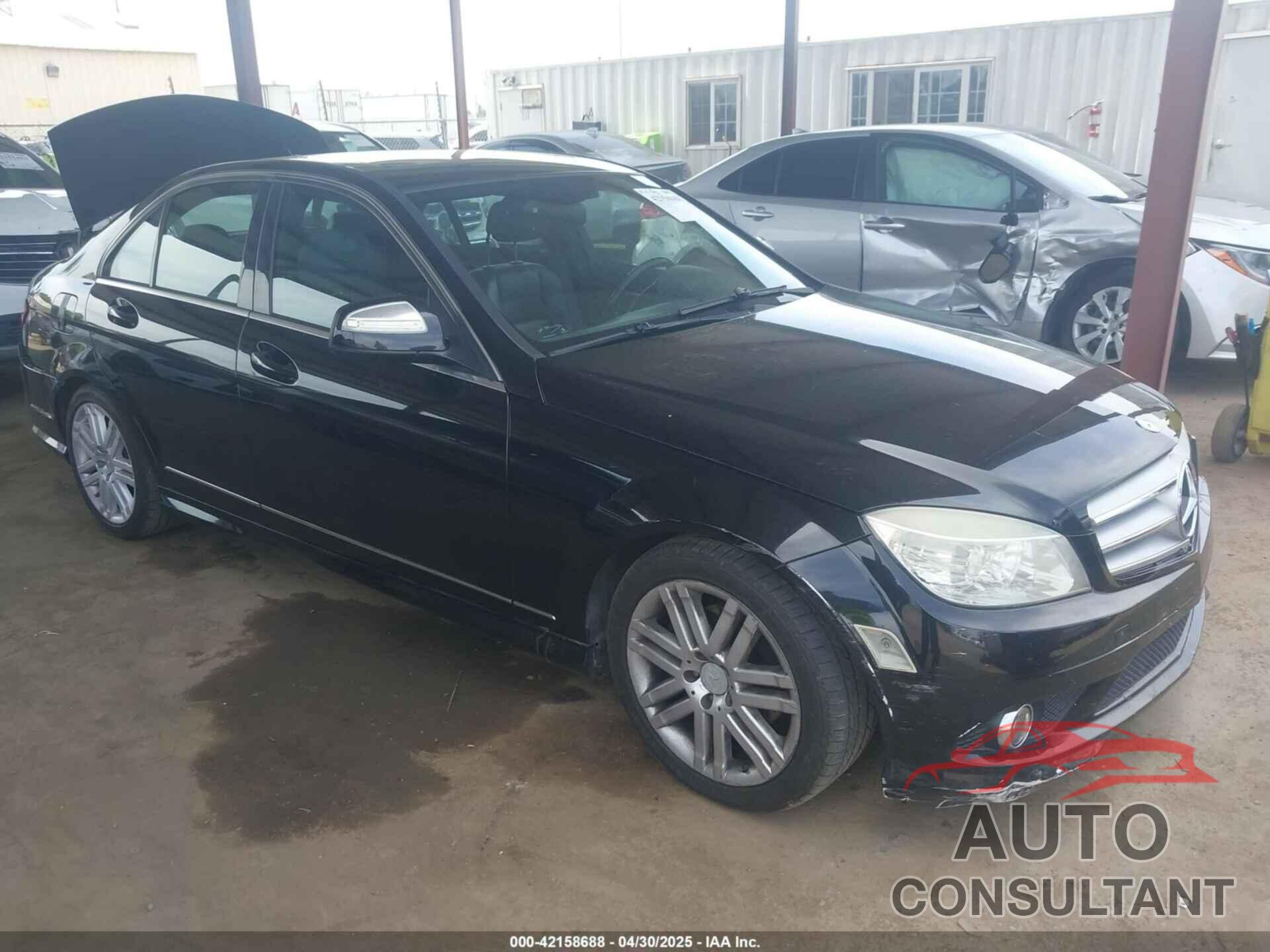 MERCEDES-BENZ C 300 2009 - WDDGF54X39F257963