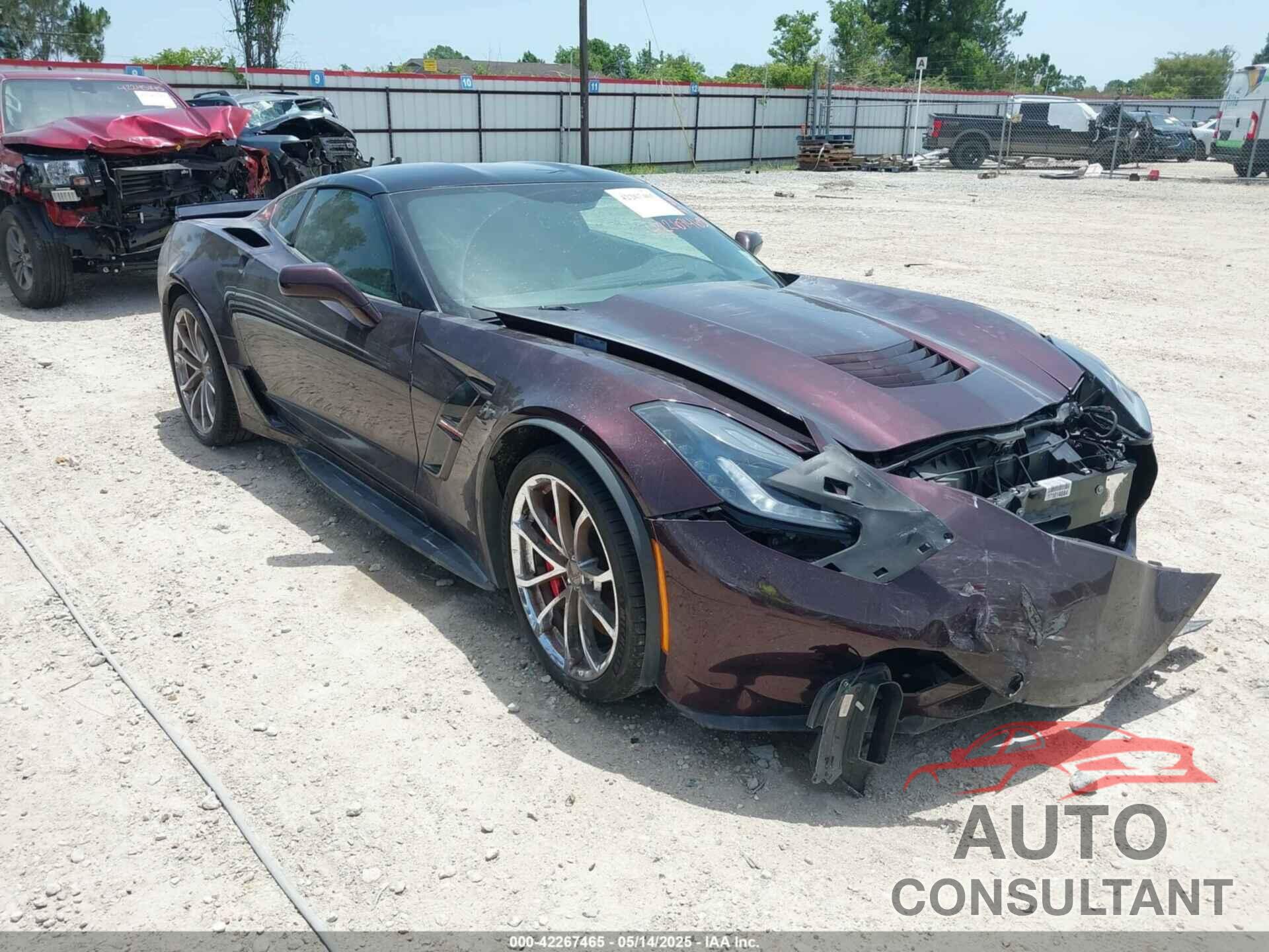 CHEVROLET CORVETTE 2017 - 1G1Y12D79H5112712