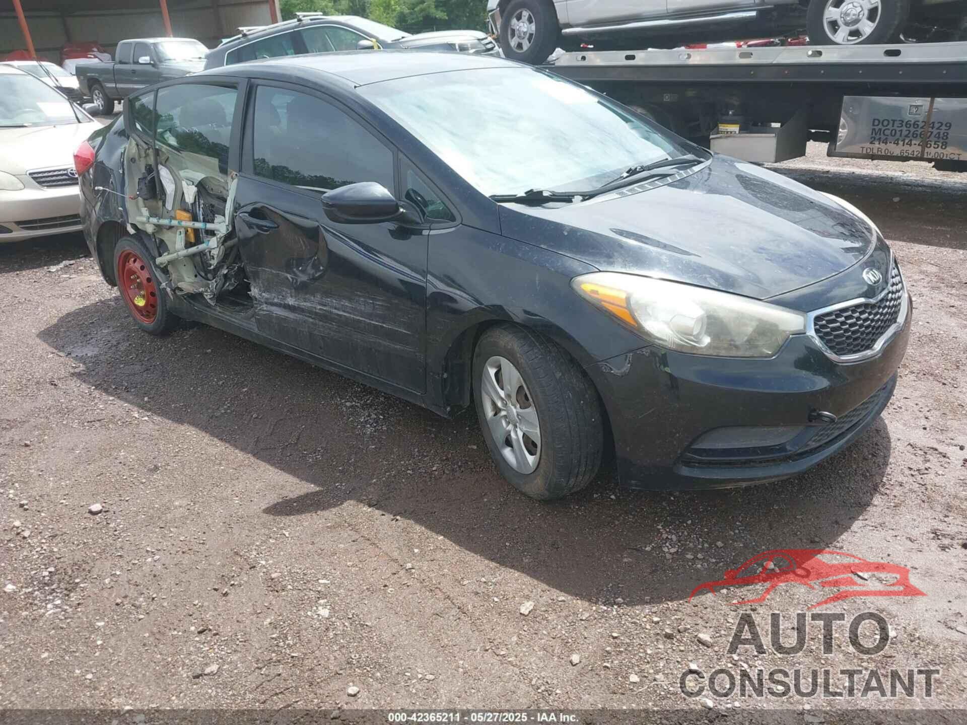 KIA FORTE 2016 - KNAFK4A6XG5553618