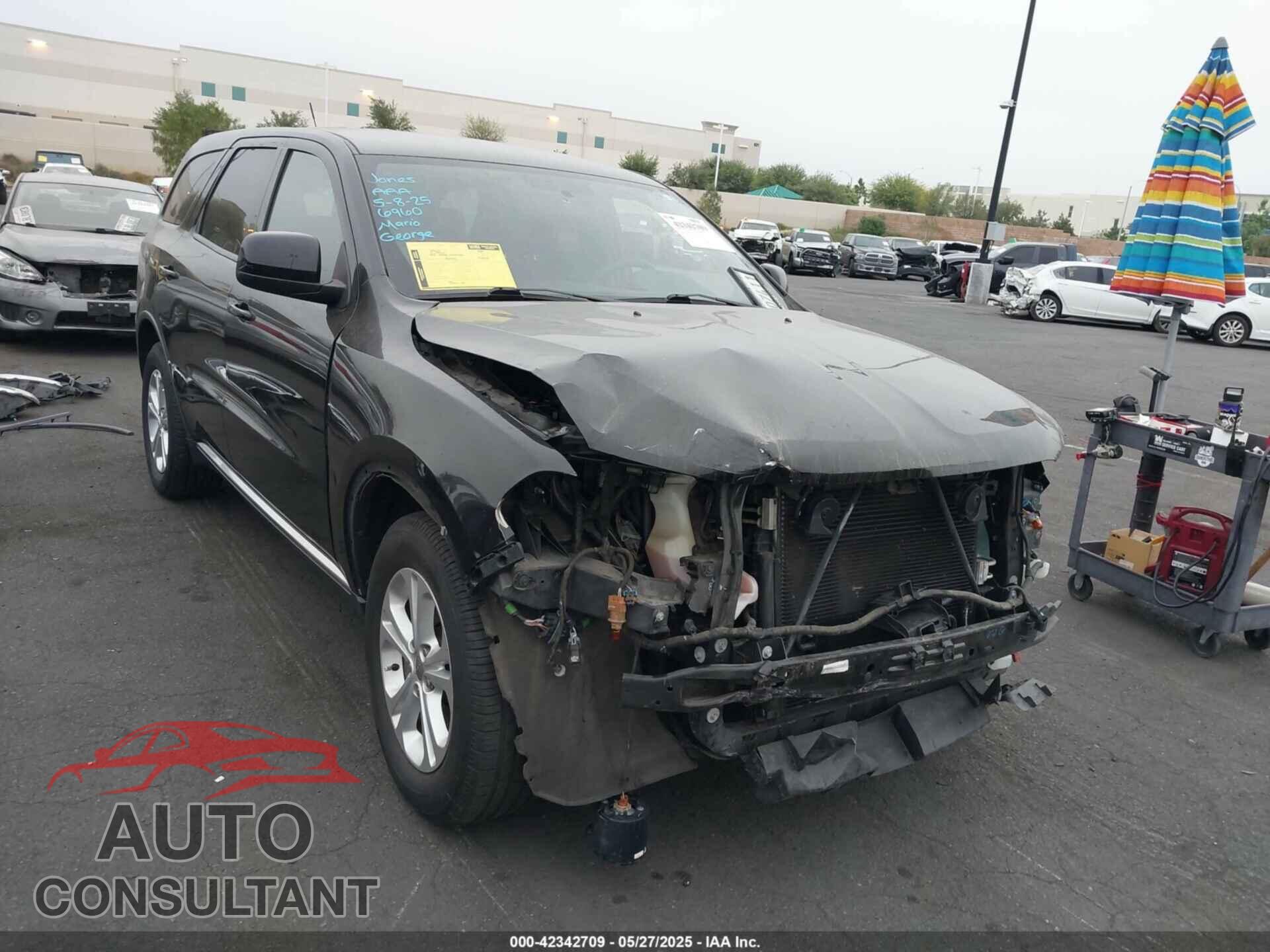 DODGE DURANGO 2013 - 1C4RDHAGXDC685523