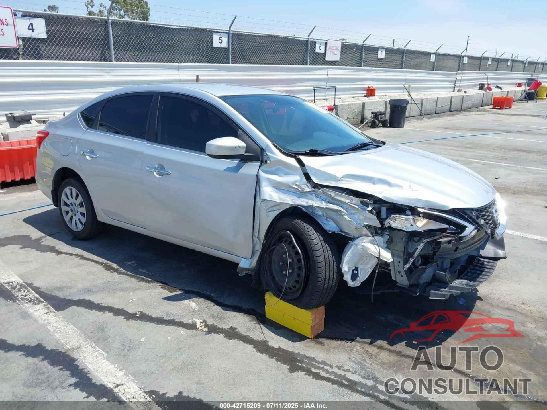 NISSAN SENTRA 2016 - 3N1AB7AP6GY211516