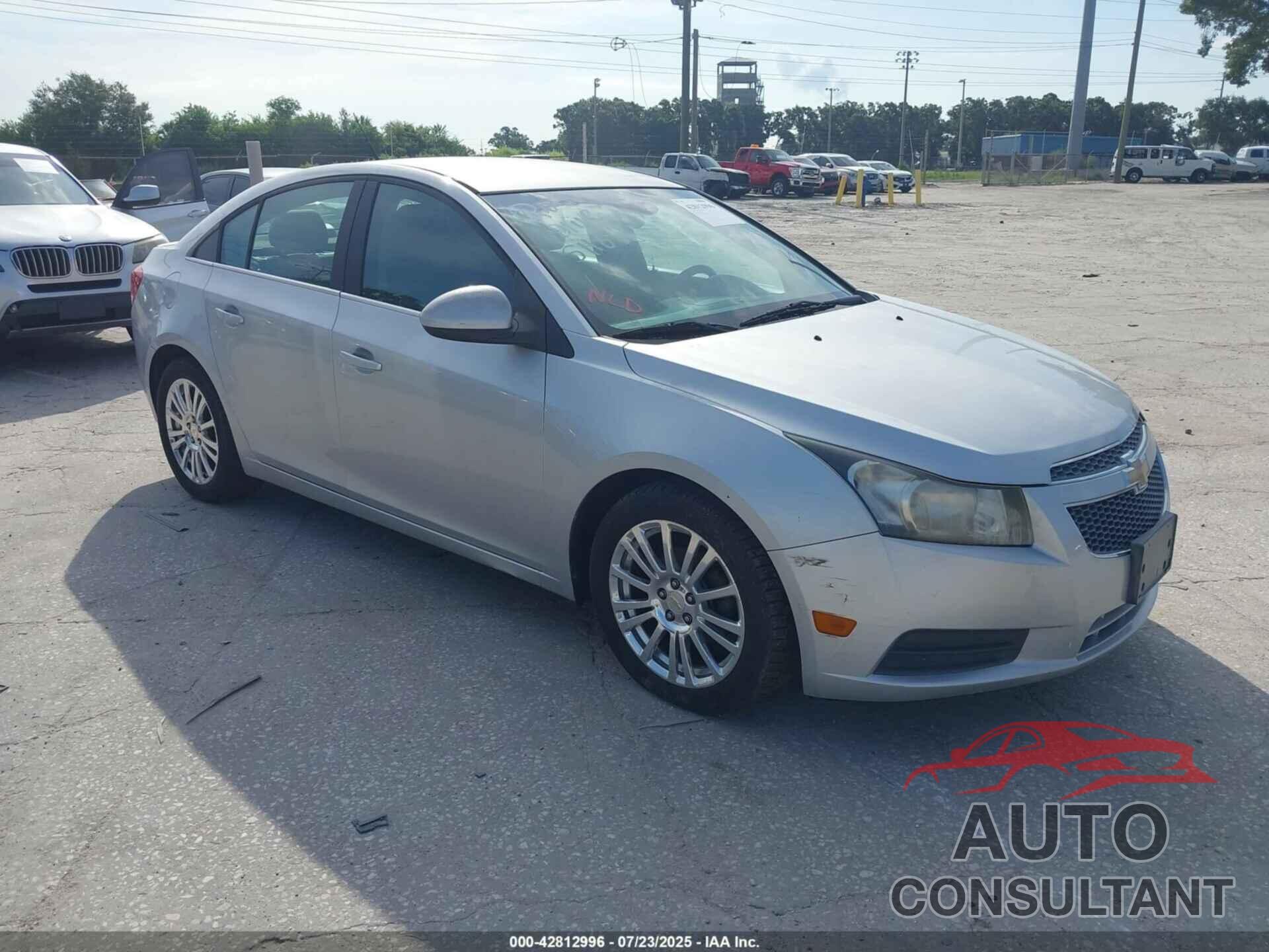 CHEVROLET CRUZE 2012 - 1G1PJ5SC3C7110108