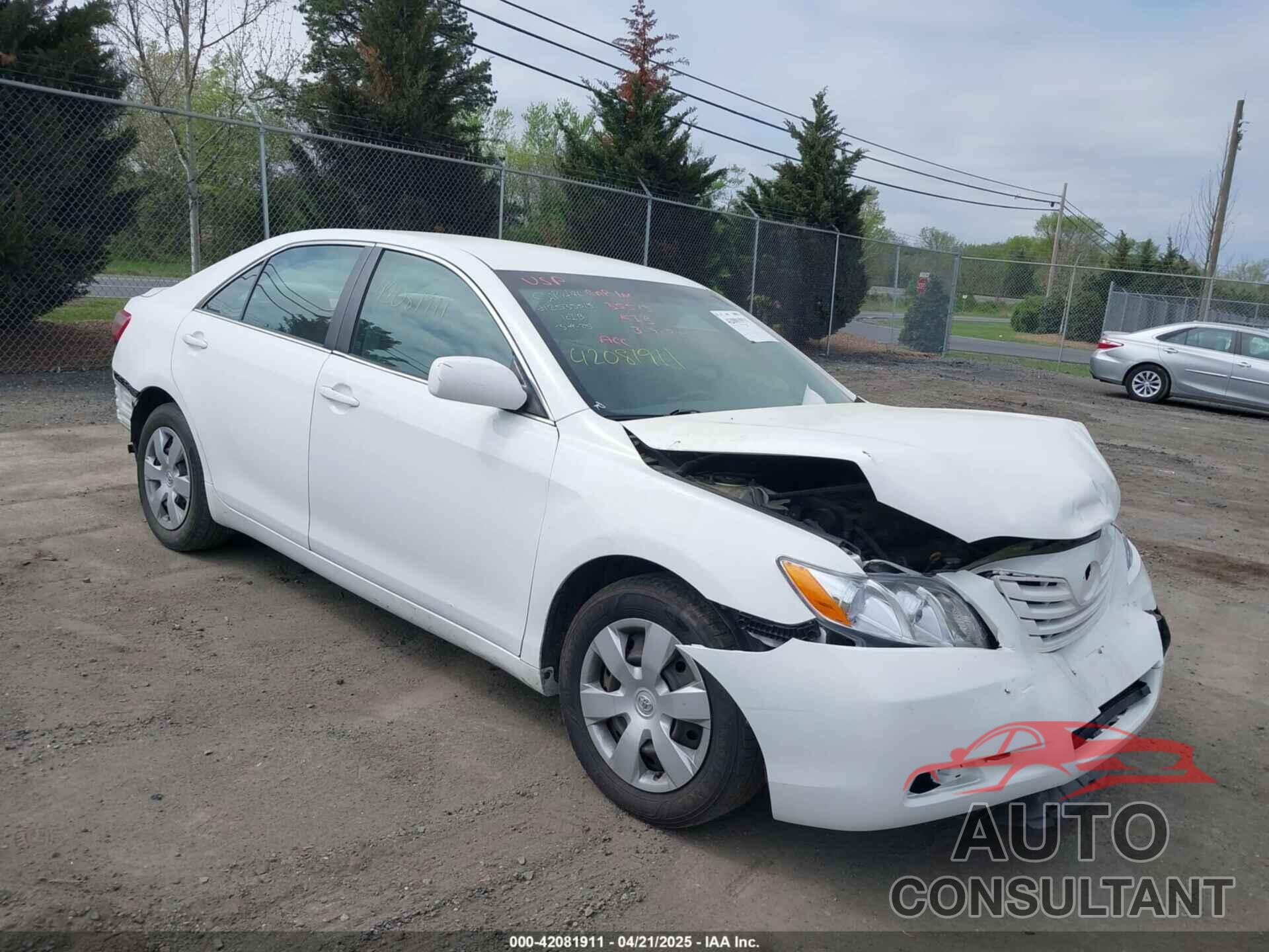TOYOTA CAMRY 2009 - 4T1BE46K09U864235