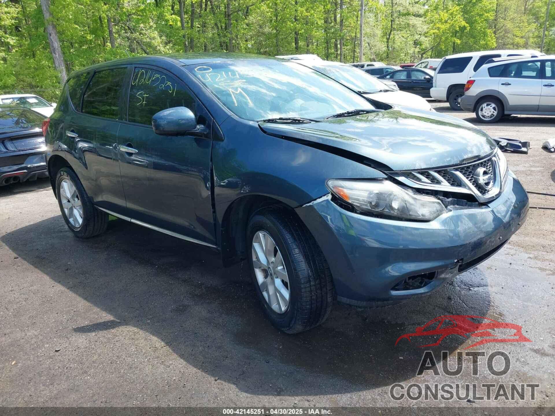 NISSAN MURANO 2014 - JN8AZ1MW6EW531341