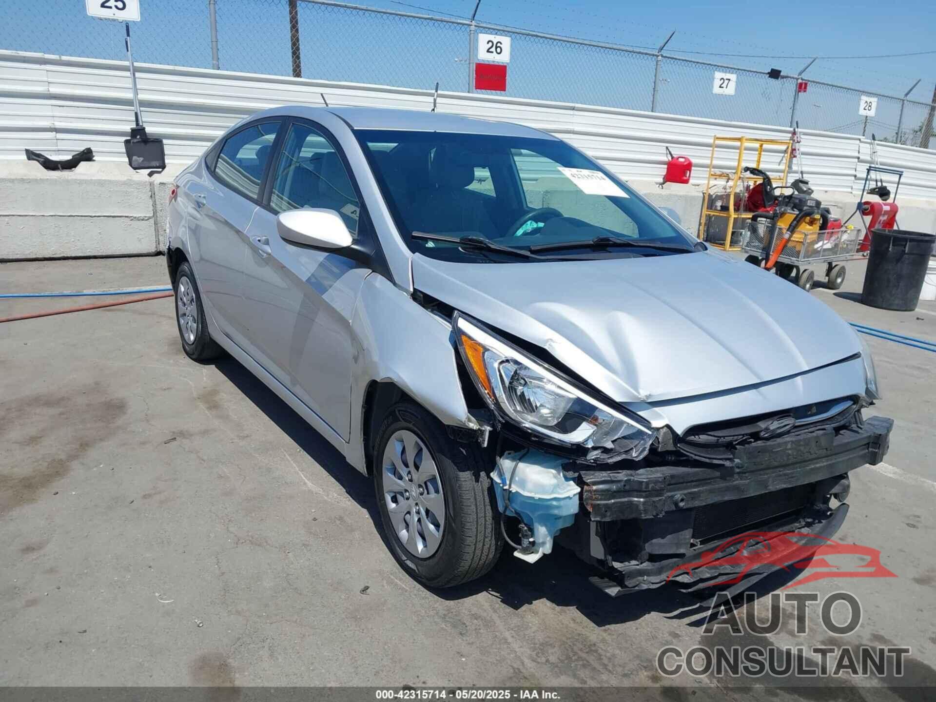 HYUNDAI ACCENT 2016 - KMHCT4AE9GU950023