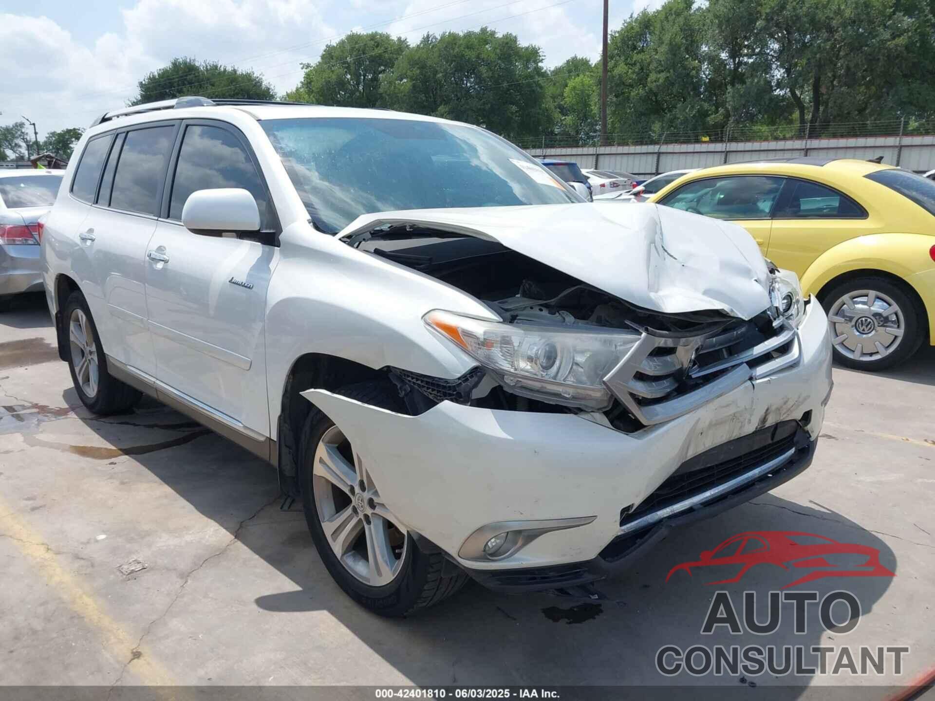TOYOTA HIGHLANDER 2011 - 5TDYK3EHXBS031799