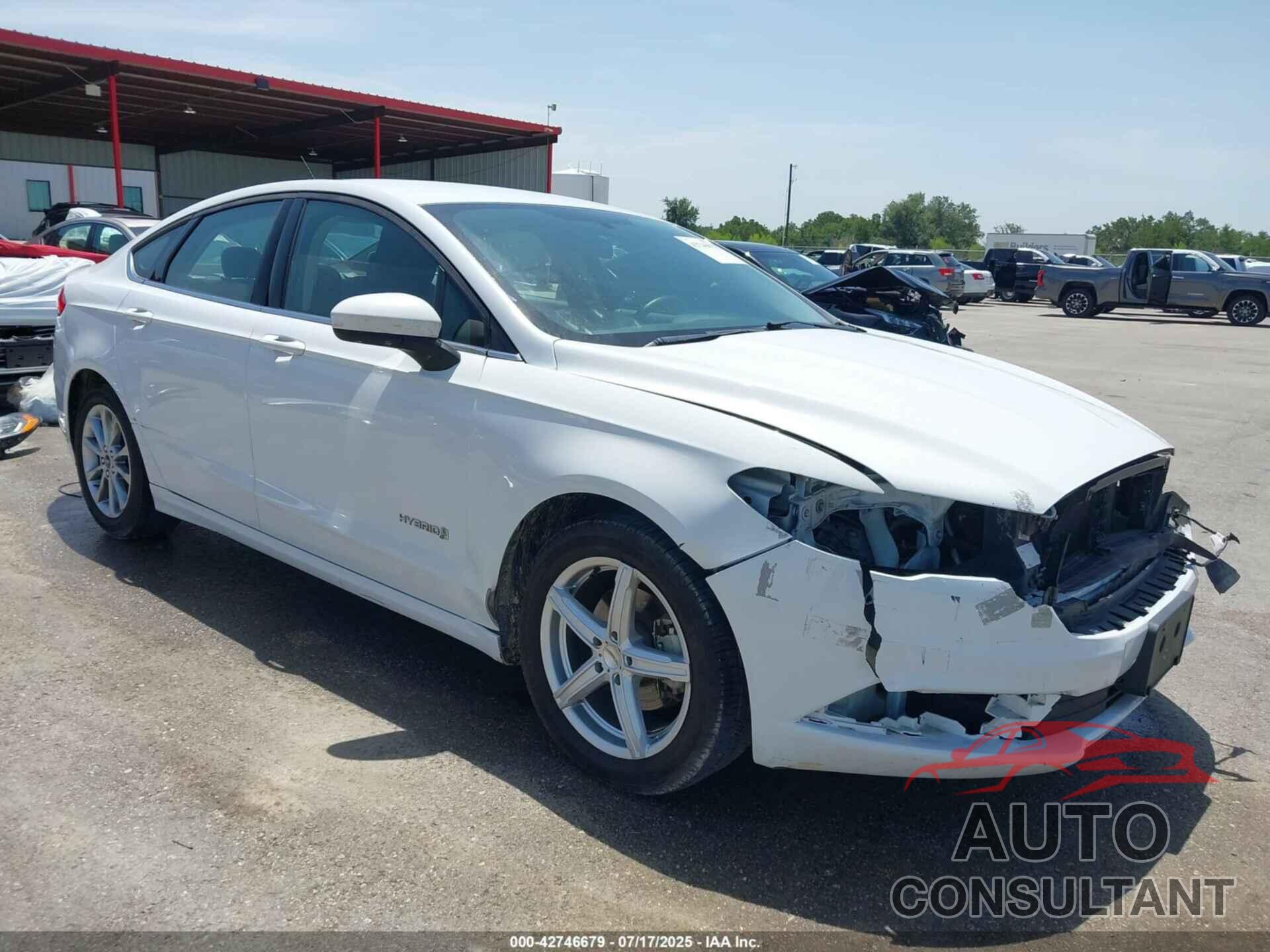 FORD FUSION HYBRID 2017 - 3FA6P0LU7HR344513