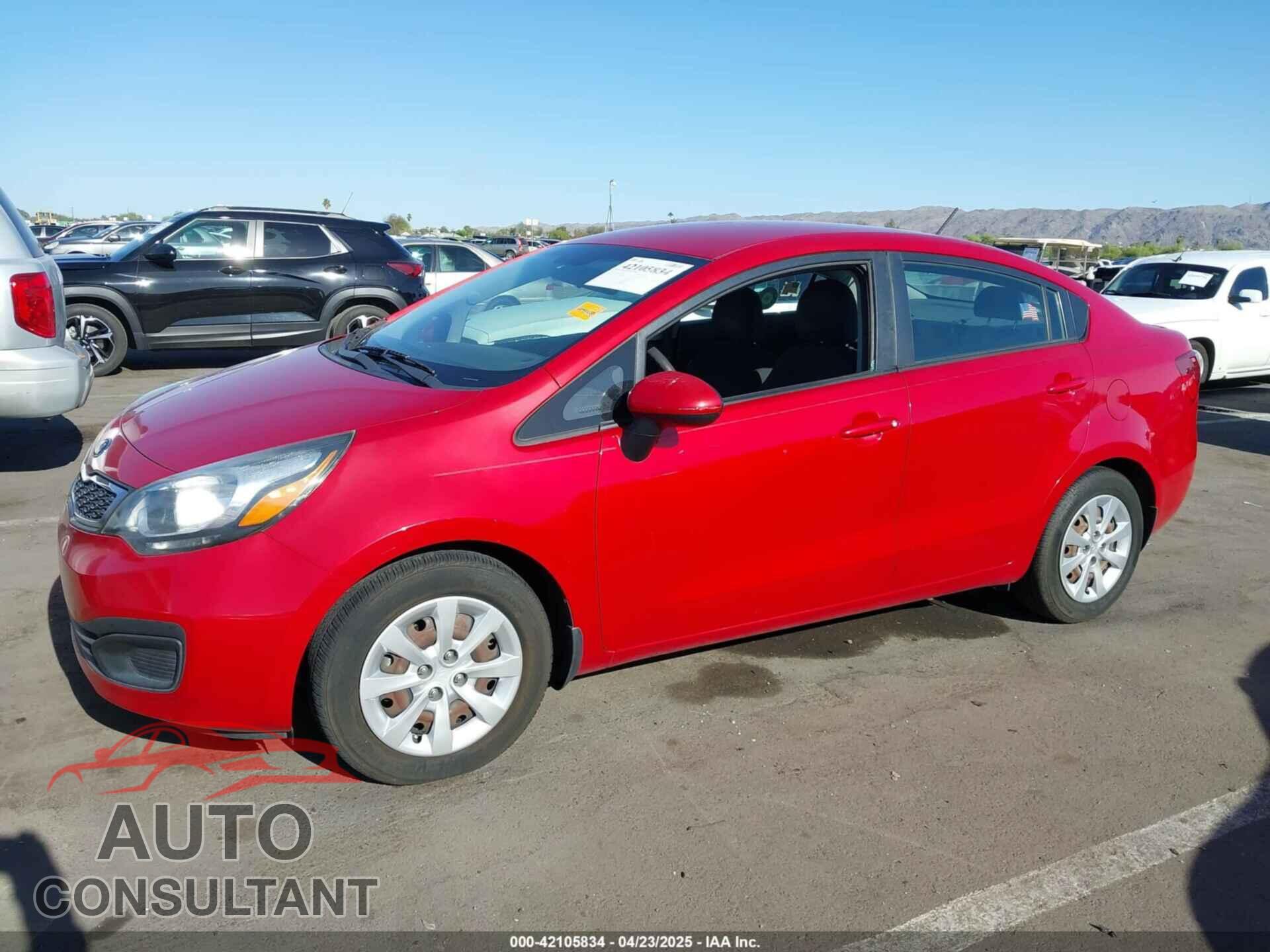 KIA RIO 2013 - KNADN4A36D6194939