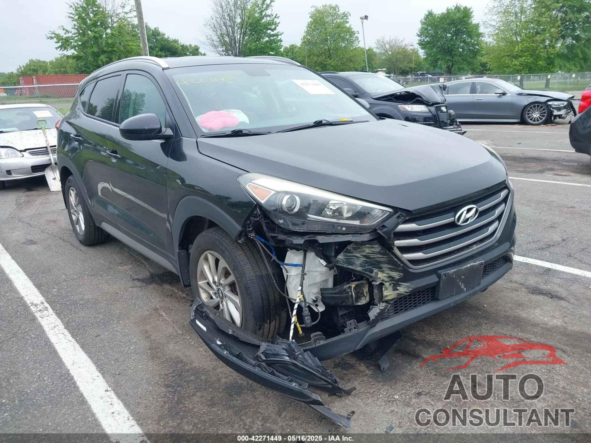 HYUNDAI TUCSON 2017 - KM8J3CA40HU290786