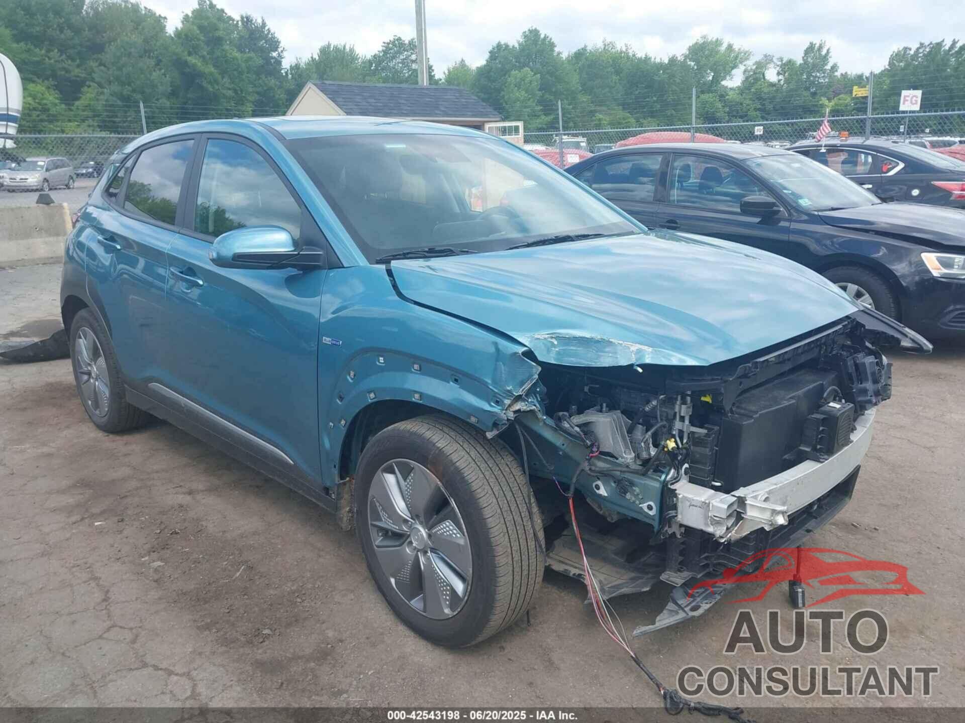 HYUNDAI KONA EV 2019 - KM8K53AG3KU053628