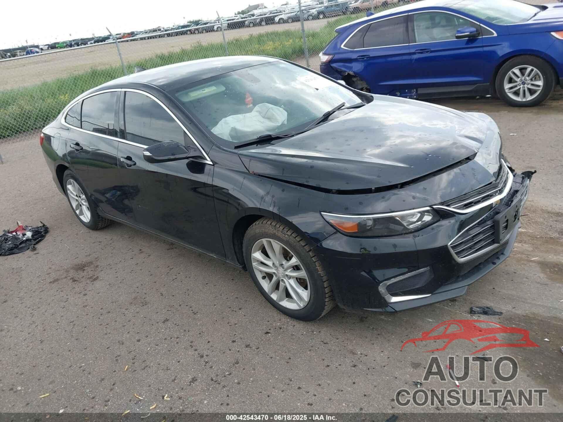 CHEVROLET MALIBU 2016 - 1G1ZE5ST7GF199237