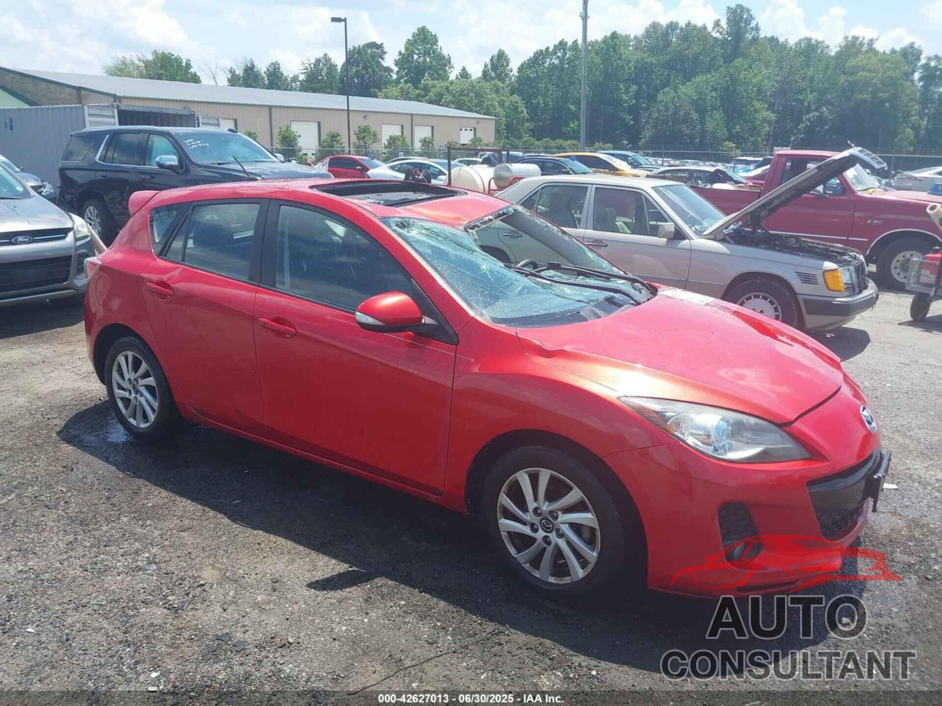 MAZDA MAZDA3 2013 - JM1BL1M70D1737230