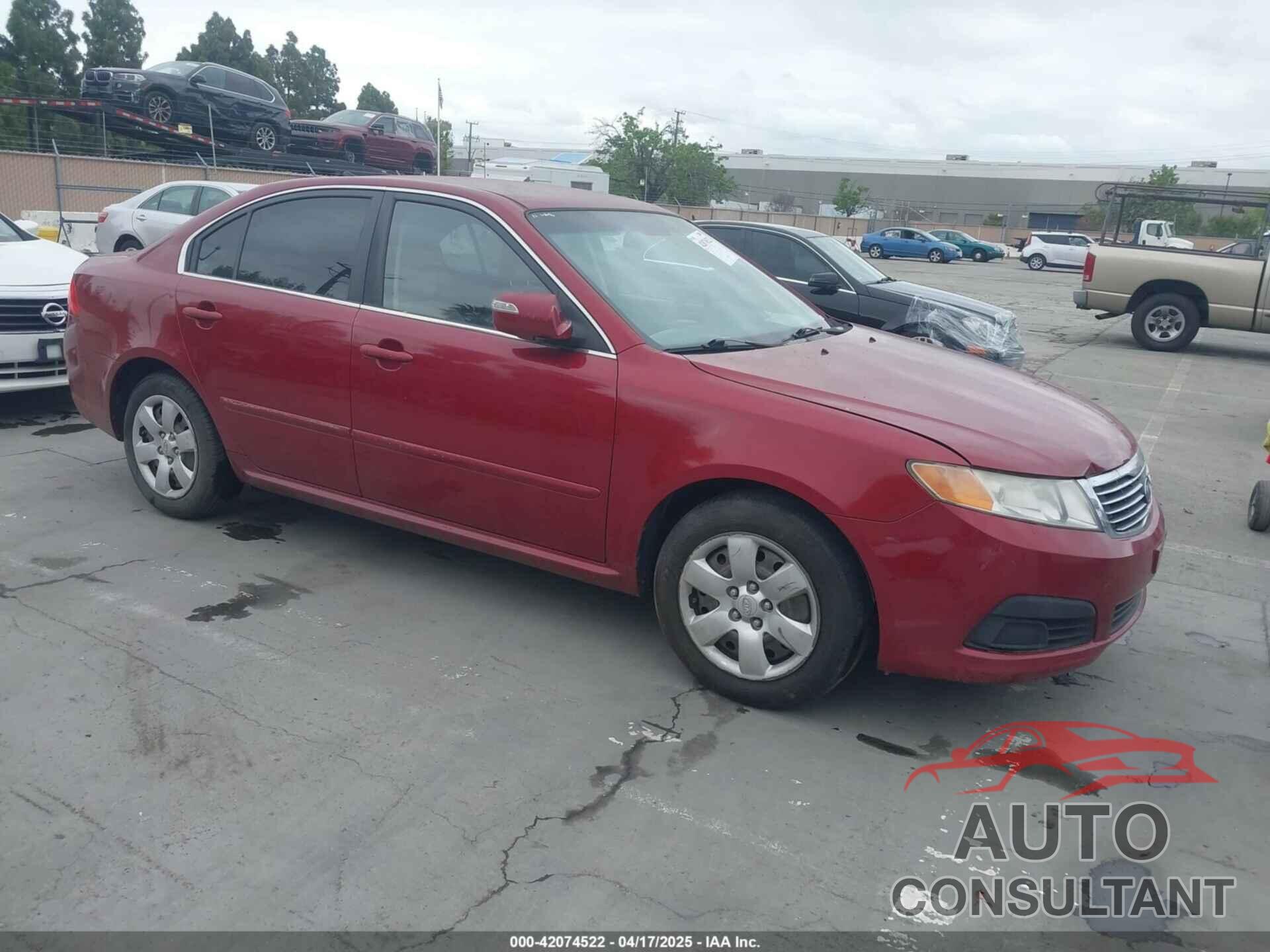KIA OPTIMA 2009 - KNAGE228095312766