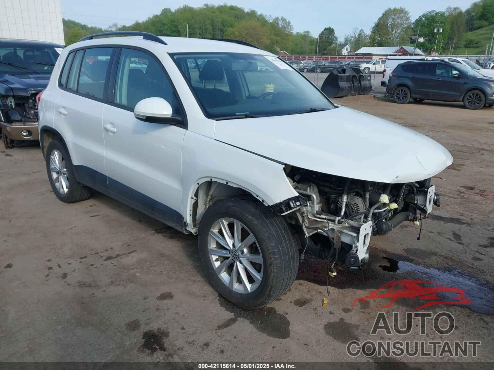 VOLKSWAGEN TIGUAN 2017 - WVGBV7AX1HK048813