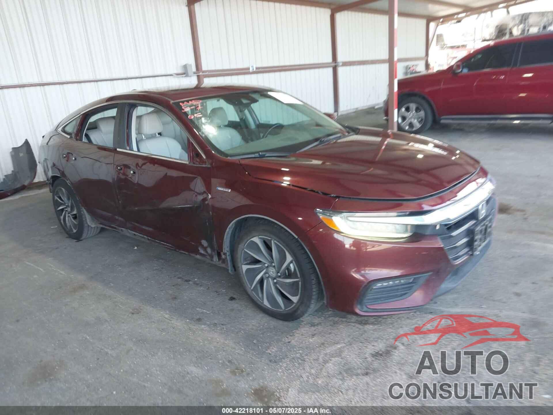 HONDA INSIGHT 2019 - 19XZE4F94KE014483