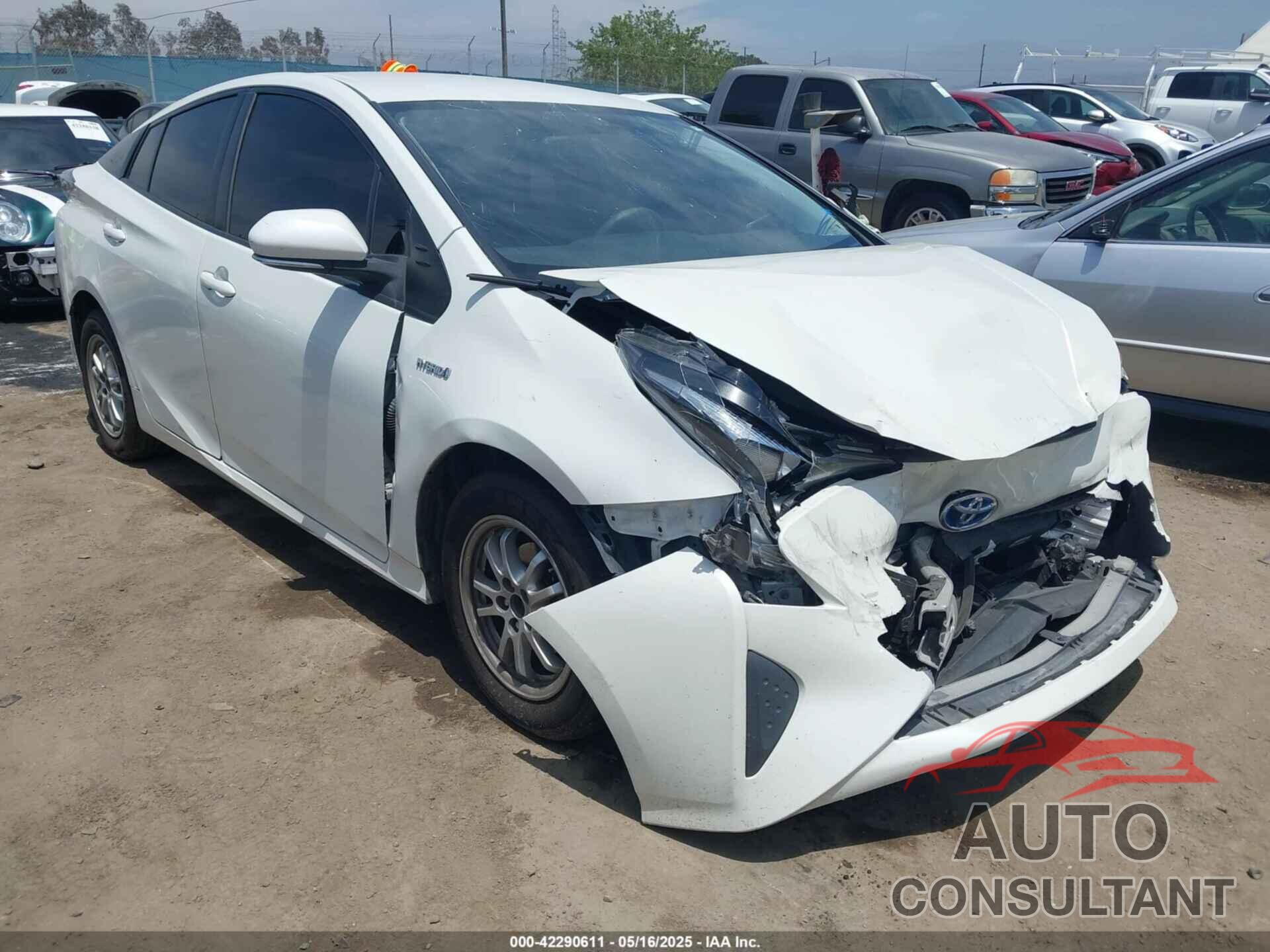 TOYOTA PRIUS 2016 - JTDKBRFU6G3020280