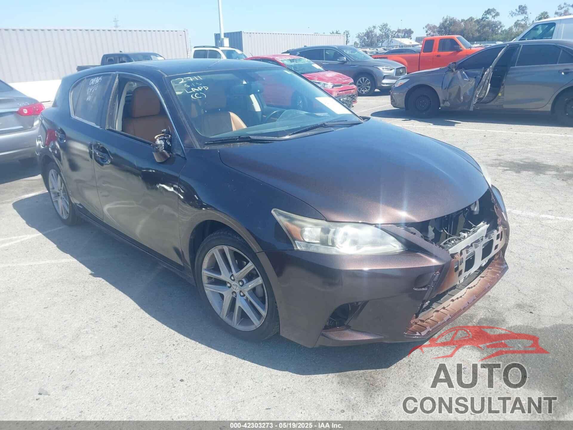 LEXUS CT 200H 2015 - JTHKD5BH3F2224131