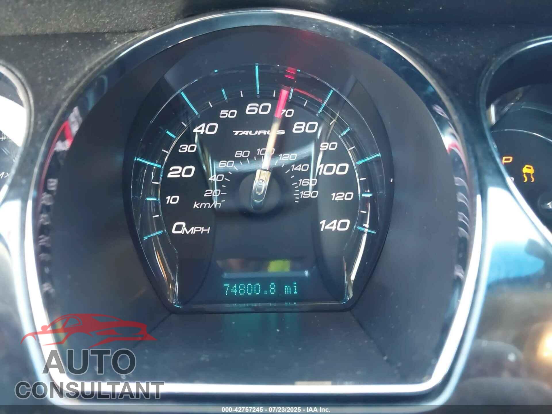 FORD TAURUS 2011 - 1FAHP2FW1BG185049
