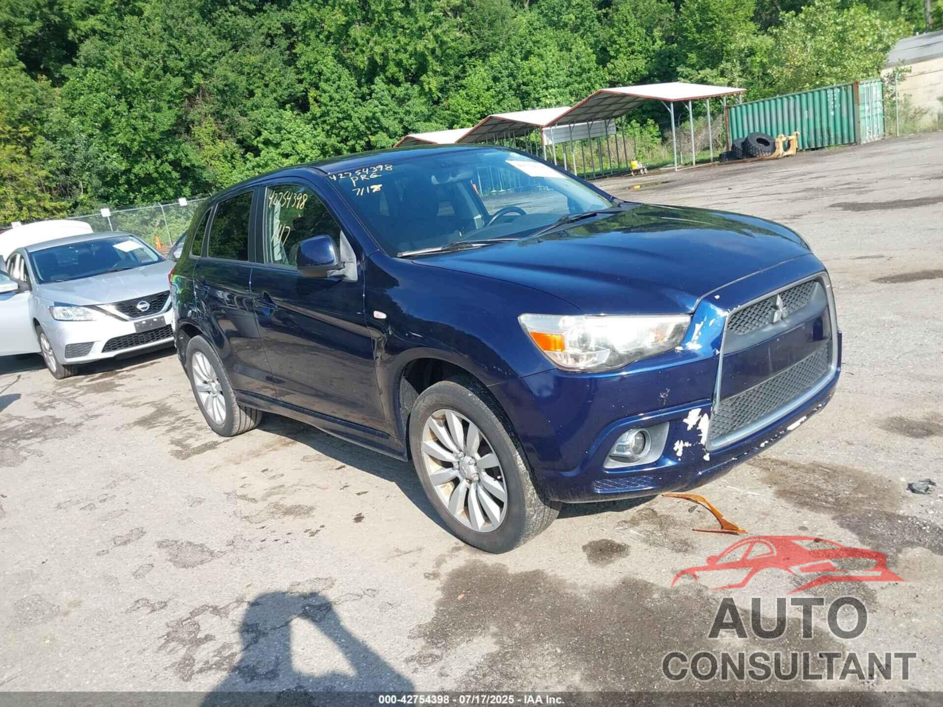 MITSUBISHI OUTLANDER SPORT 2011 - JA4AR4AU7BZ011444