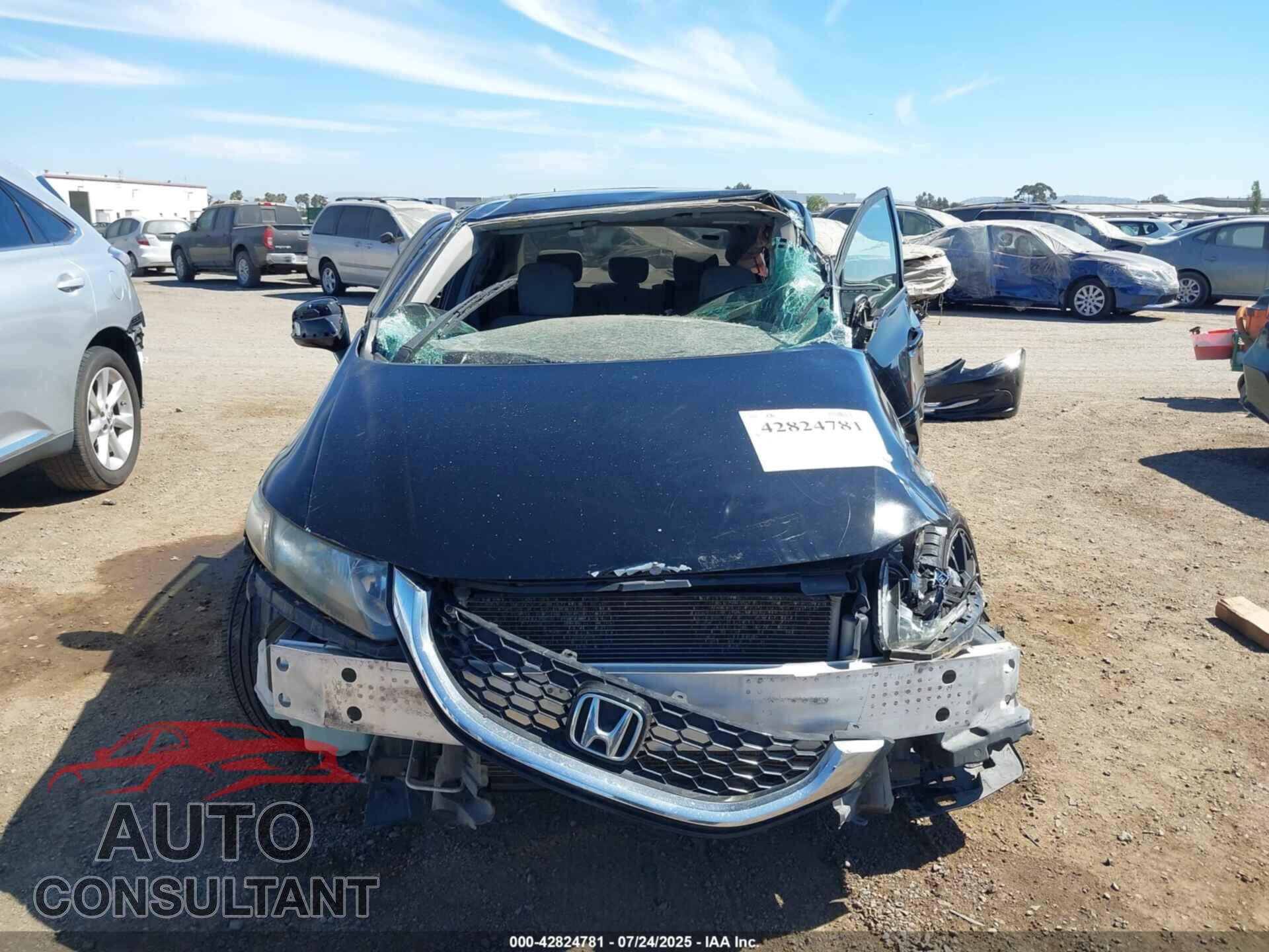 HONDA CIVIC 2013 - 19XFB2F8XDE220255