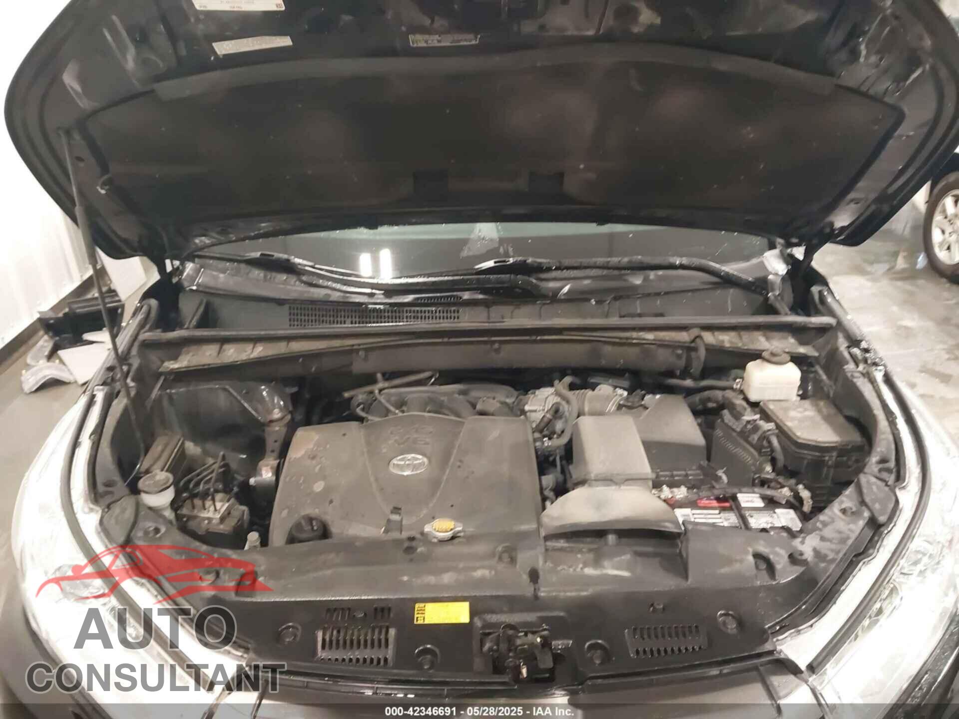 TOYOTA HIGHLANDER 2017 - 5TDJZRFH9HS394733