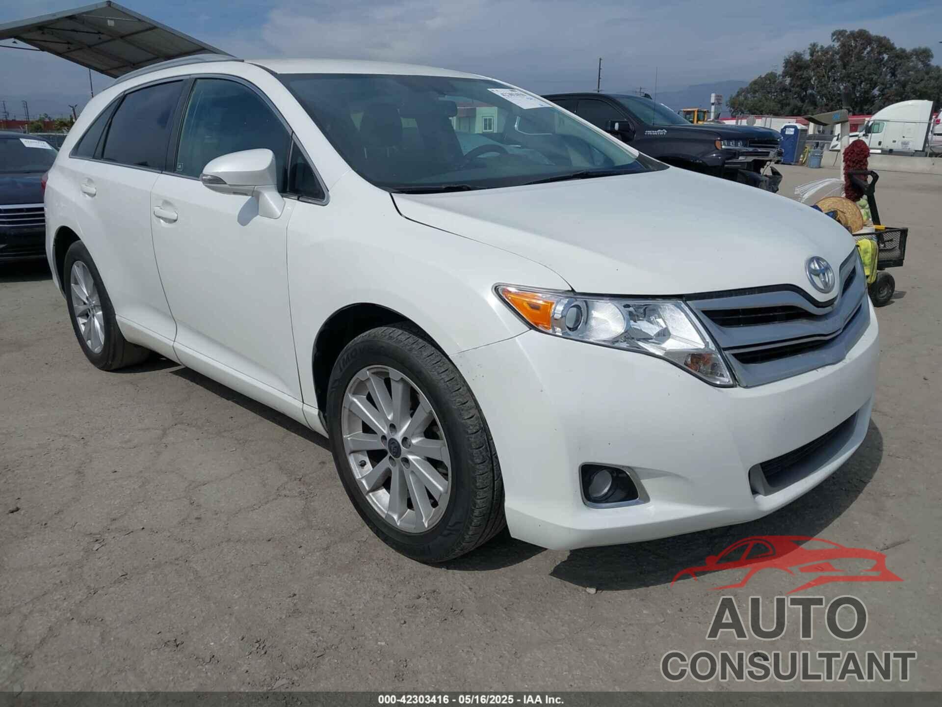 TOYOTA VENZA 2014 - 4T3ZA3BBXEU085369
