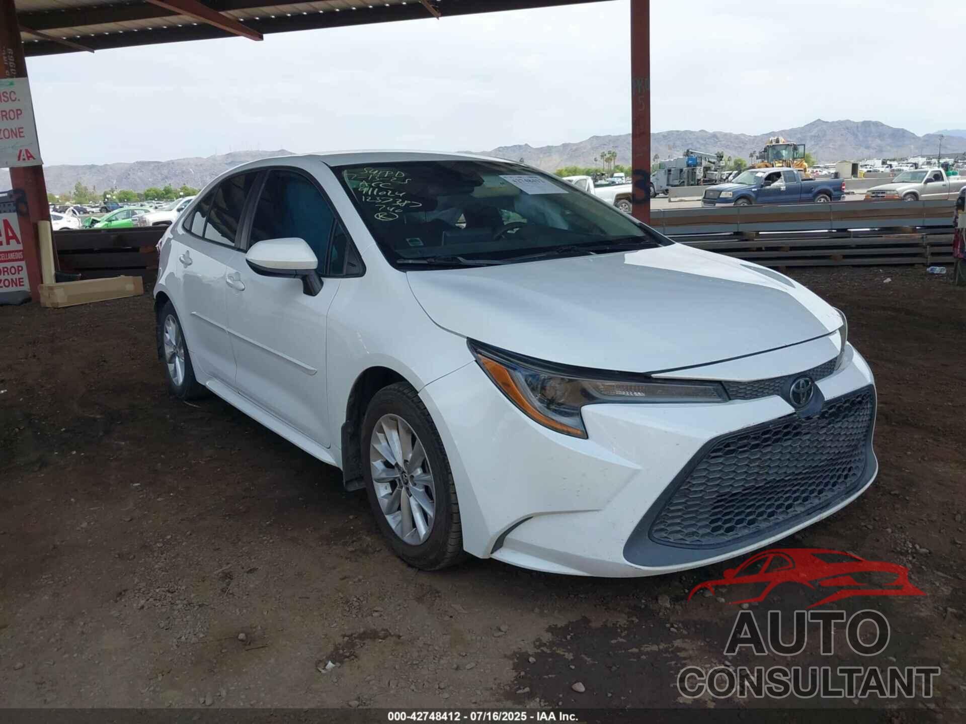 TOYOTA COROLLA 2021 - 5YFVPMAEXMP218428