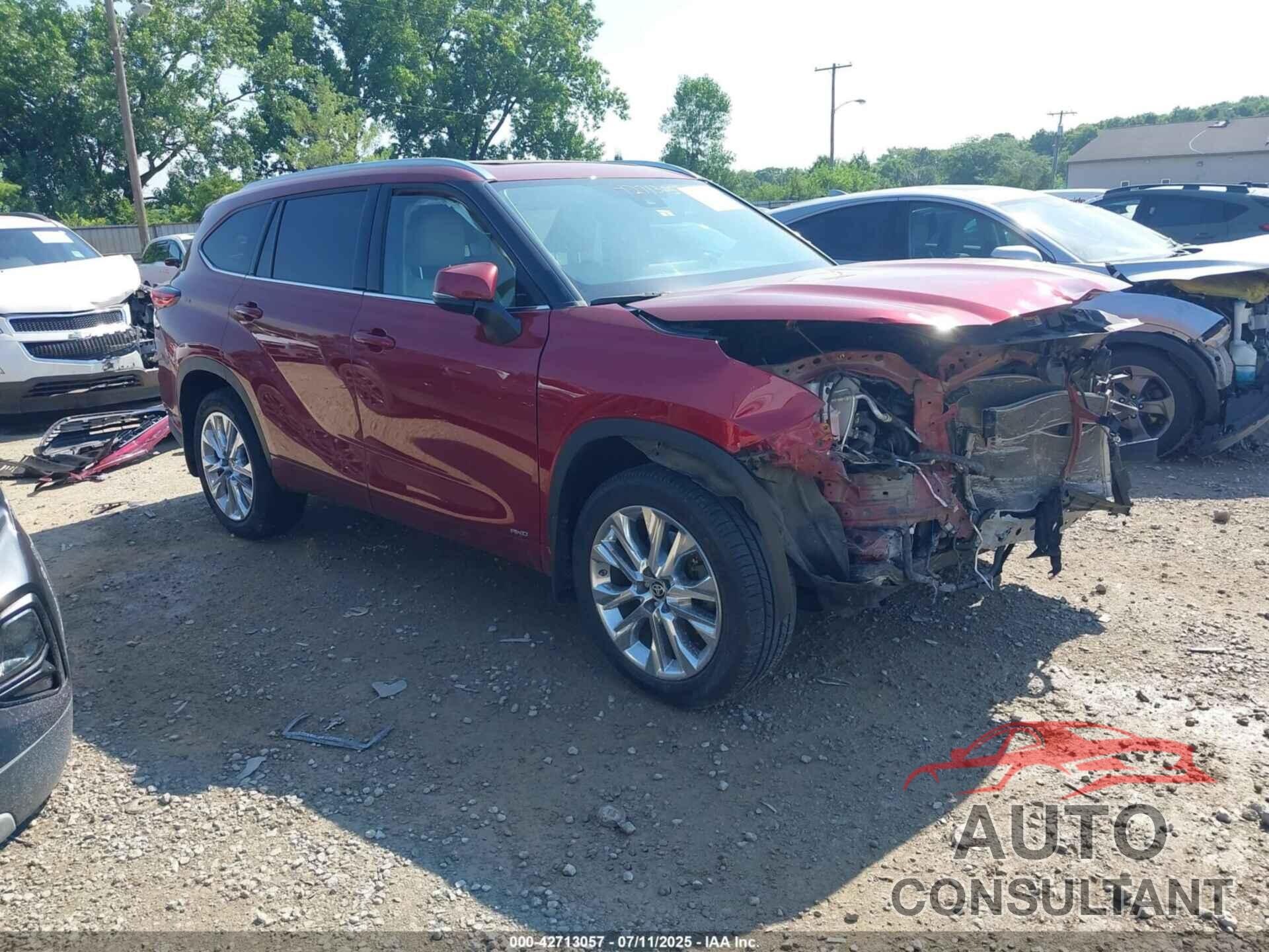 TOYOTA HIGHLANDER 2023 - 5TDXBRCH7PS115412